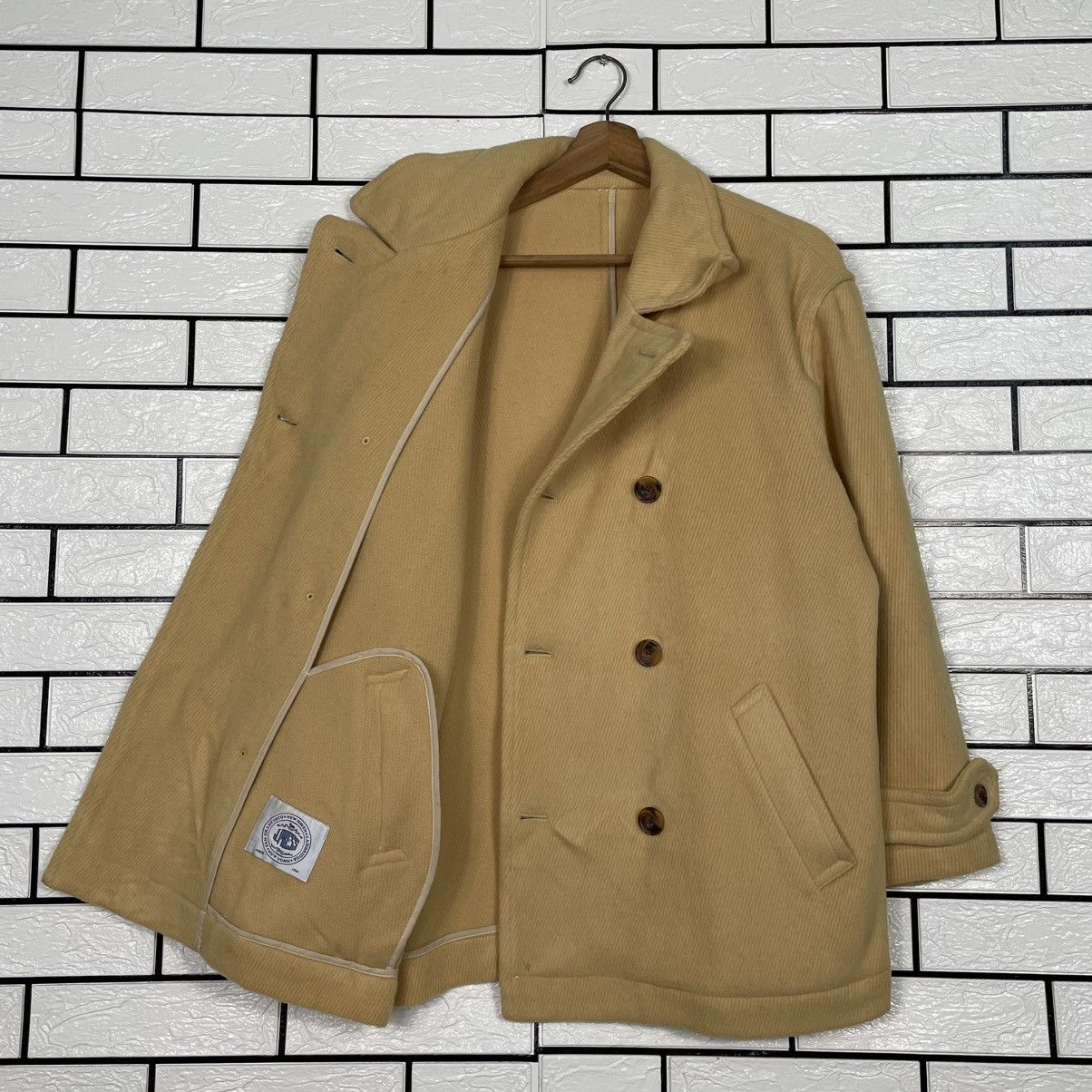 J. Press J.Press Double Breasted Brown Wool Jacket Size US M / EU 48-50 / 2 - 9 Thumbnail