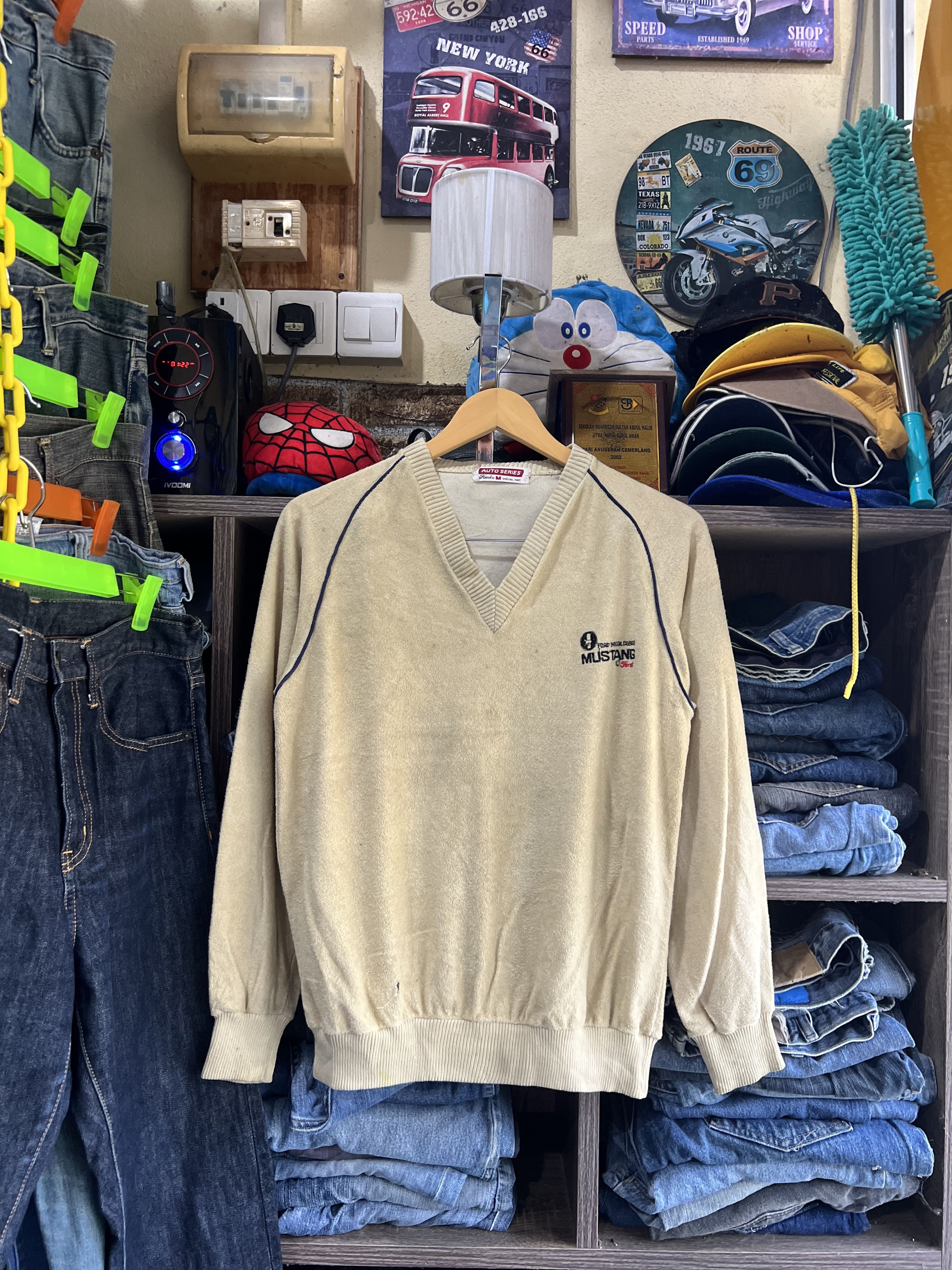 Ford 🔥Vintage Ford Mustang Fleece Sweatshirt Size US S / EU 44-46 / 1 - 13 Thumbnail
