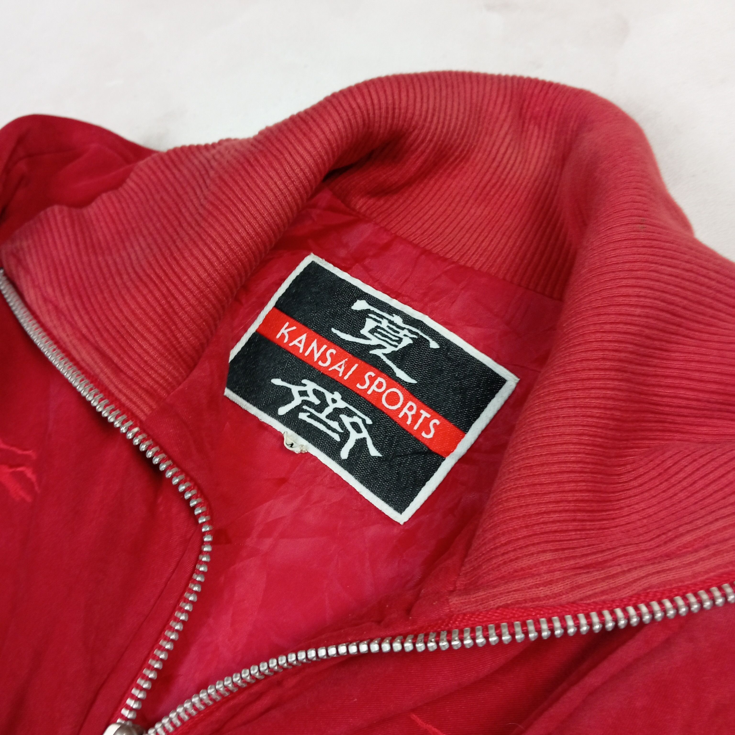 Japanese Brand Vintage Sukajan Dragon Kansai Sport Yamamoto Size US XL / EU 56 / 4 - 11 Thumbnail