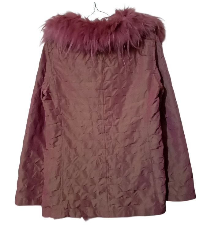 If Six Was Nine Mongolia Fur Coat Size M / US 6-8 / IT 42-44 - 3 Thumbnail