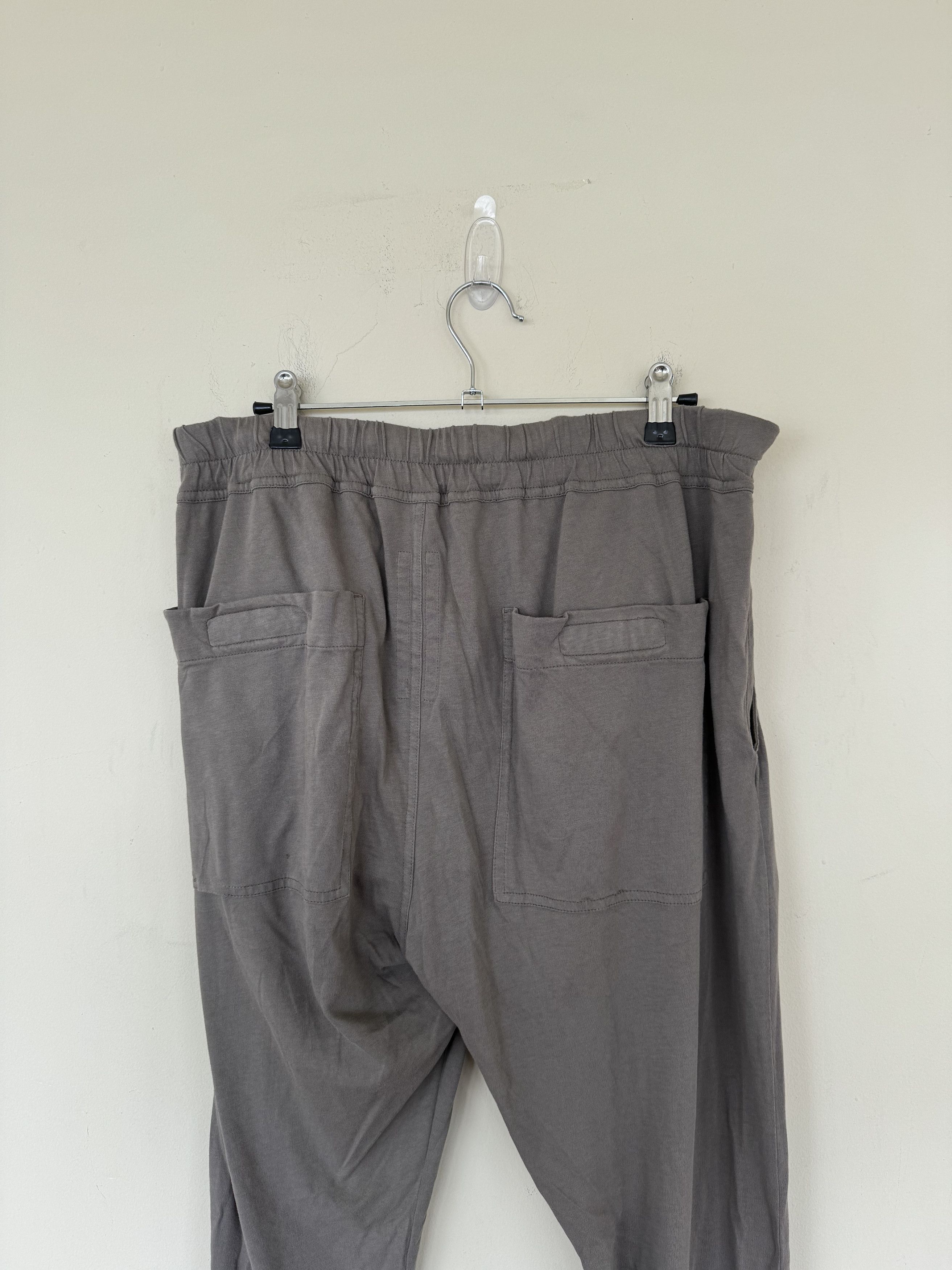 Rick Owens Drkshdw Rick Owens Beige Lounge Pant Sombra Oscura Size US 30 / EU 46 - 6 Thumbnail