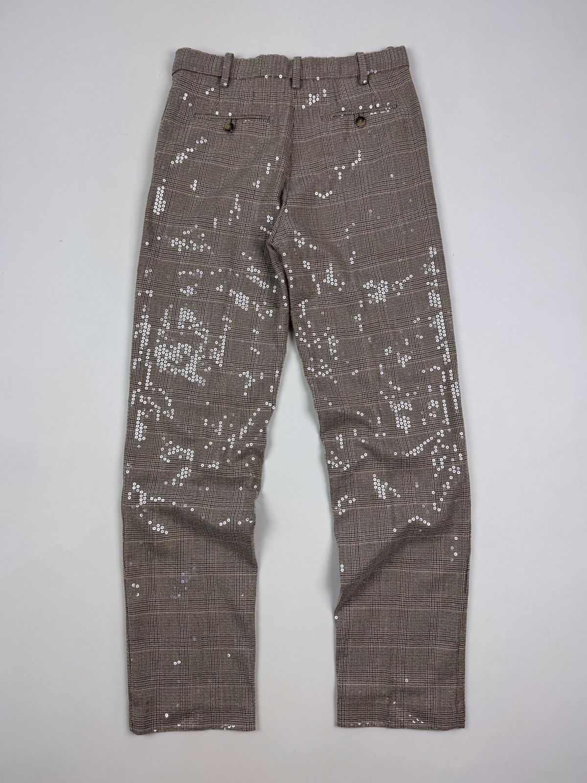 Zadig & Voltaire New! Zadig&Voltaire Peter Car Sequin Beige Women’s Pants Size 26" / US 2 / IT 38 - 17 Thumbnail