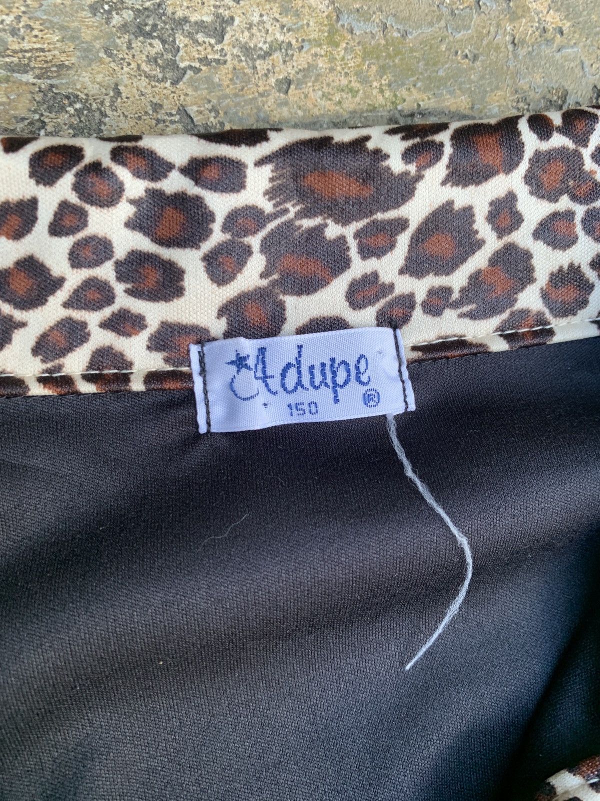 If Six Was Nine × Japanese Brand × Le Grande Bleu (L.G.B.) y2k Adupe Leopard Collar Lace Side Longsleeve Polo Top Size M / US 6-8 / IT 42-44 - 6 Thumbnail