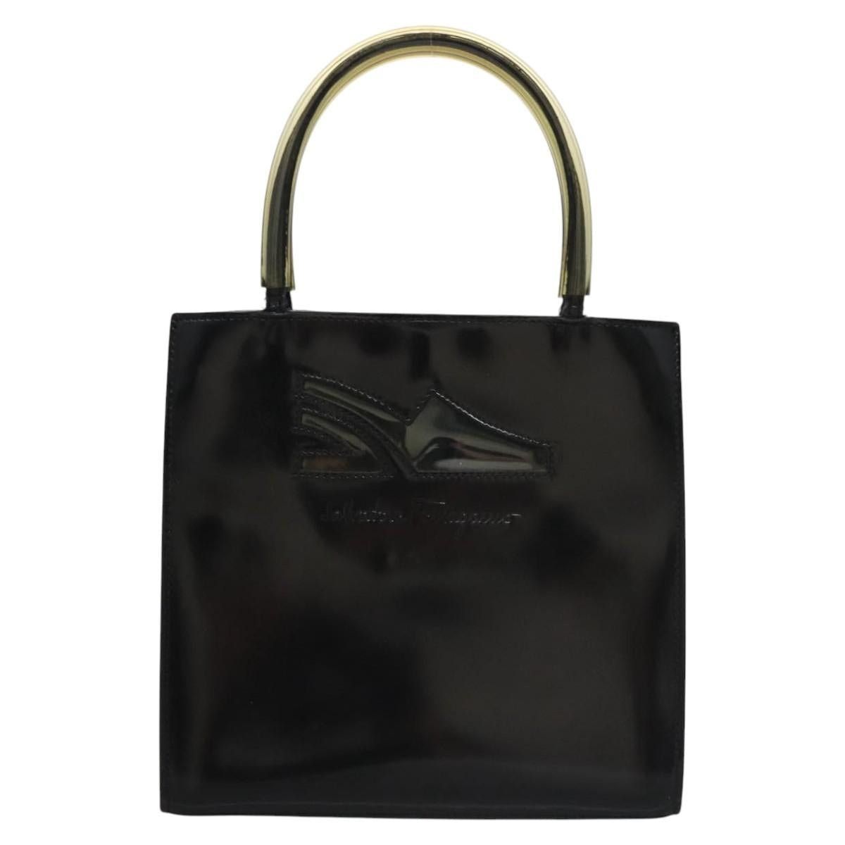 Salvatore Ferragamo Salvatore Ferragamo Hand Bag Leather Black Size ONE SIZE - 13 Thumbnail