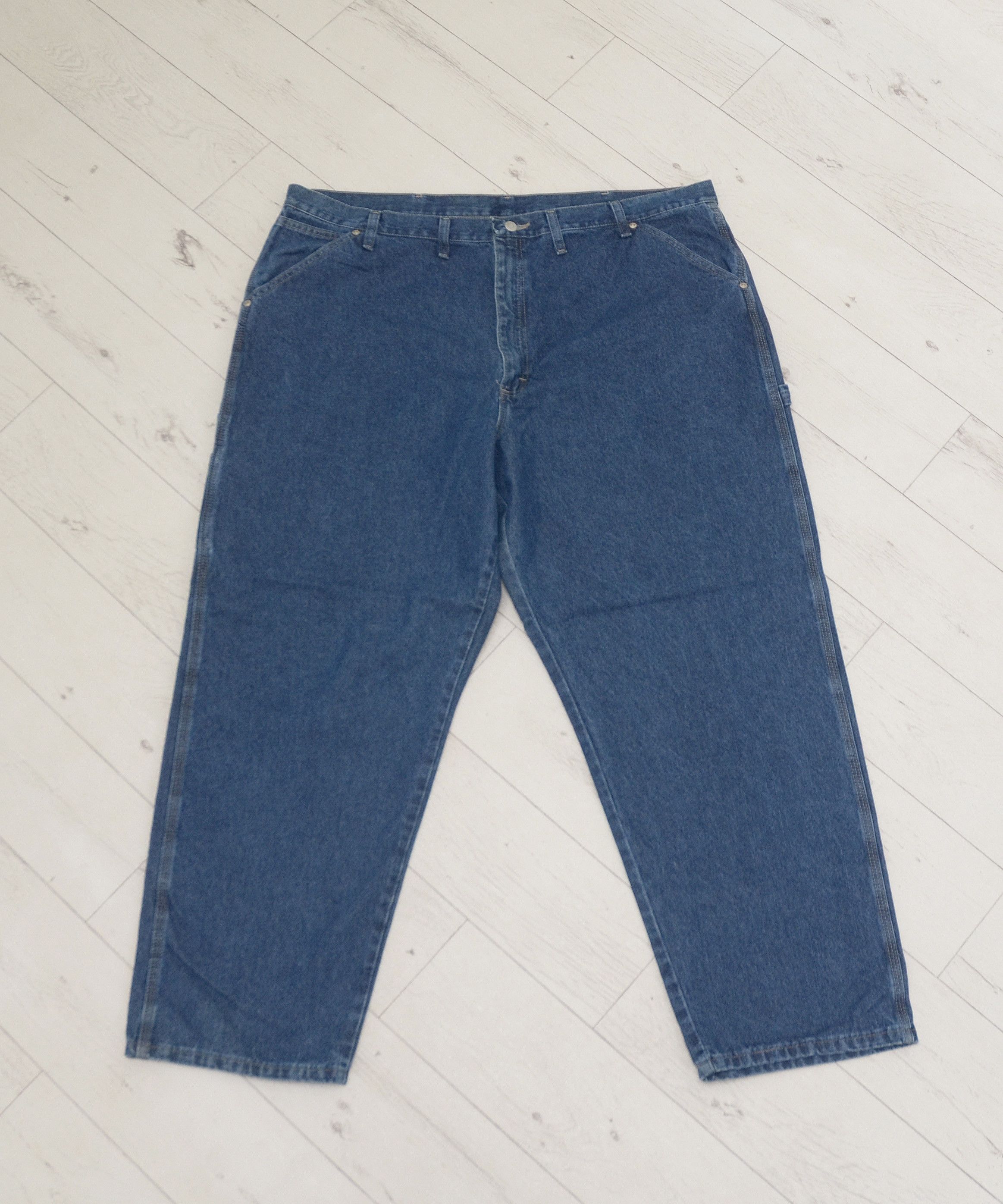 Rap Tees × Vintage × Wrangler Vintage Wrangler Carpenter Jeans Rap Pants Big SIZE Y2K Size US 44 / EU 60 - 1 Thumbnail