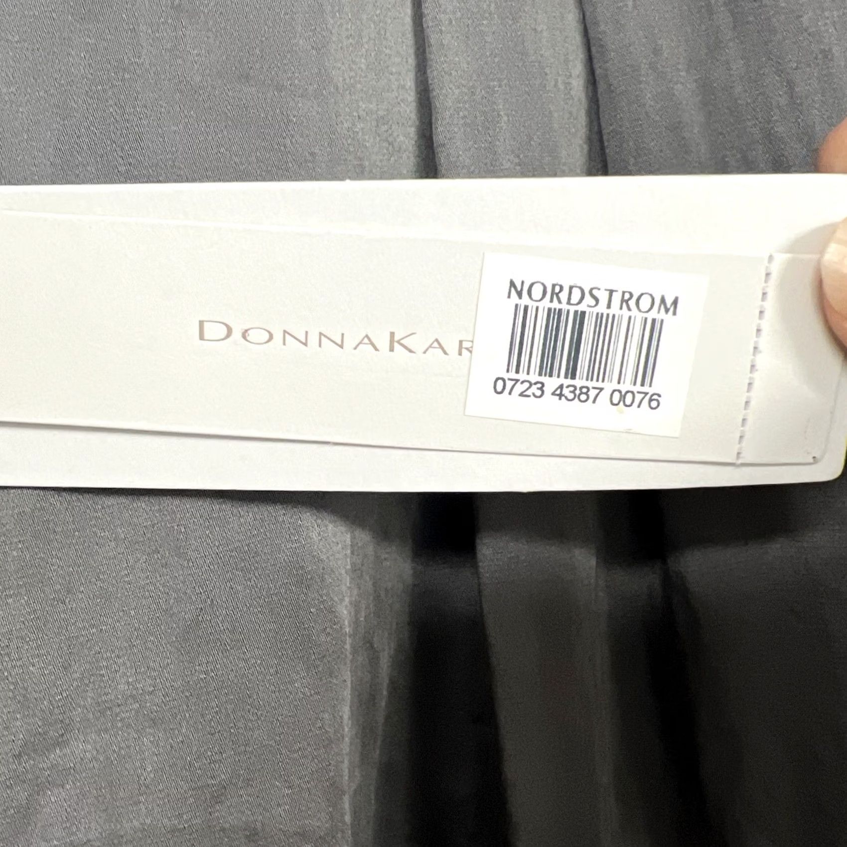 Donna Karan Donna Karan Shiny Satin Viscose Cargo Pants Size 14 Shadow Gray MSRP 95 Size 36" / US 14 / IT 50 - 7 Thumbnail