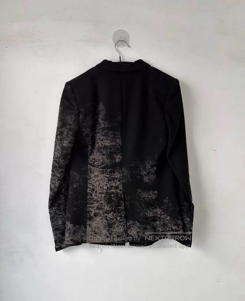 Helmut Lang Helmut Lang size 4 Splattered Ink One Button Slim Fit Blaze Size 40L - 3 Thumbnail
