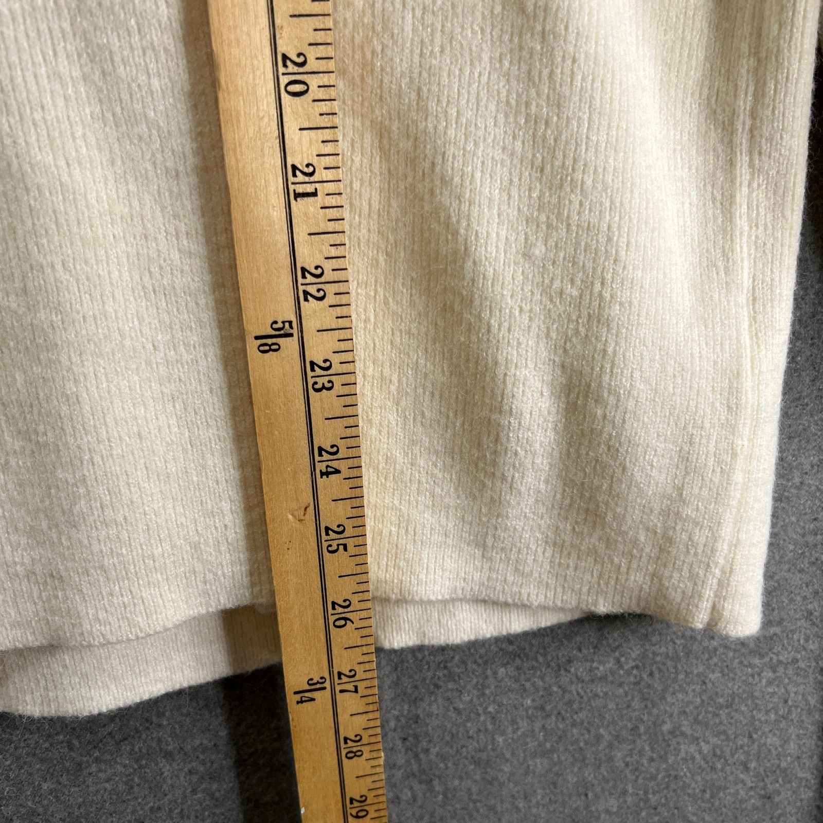 Other Lulu's Sweater Womens Size XS Ivory Knitted Pullover Size XS / US 0-2 / IT 36-38 - 6 Thumbnail