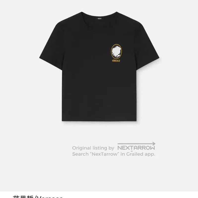 Versace Versace Summer Black Cotton Medusa T-Shirt . Size XL / US 12-14 / IT 48-50 - 8 Thumbnail