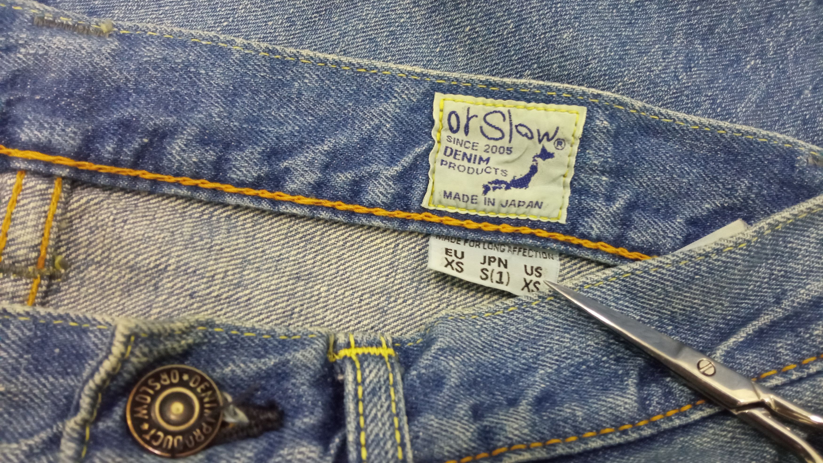 Orslow 🔥🔥Orslow Selvedge Jeans Denim Size US 30 / EU 46 - 22 Thumbnail