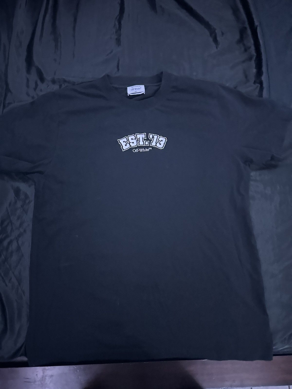 Off-White Off-White “logic” cotton T-shirt Size US XL / EU 56 / 4 - 1 Thumbnail