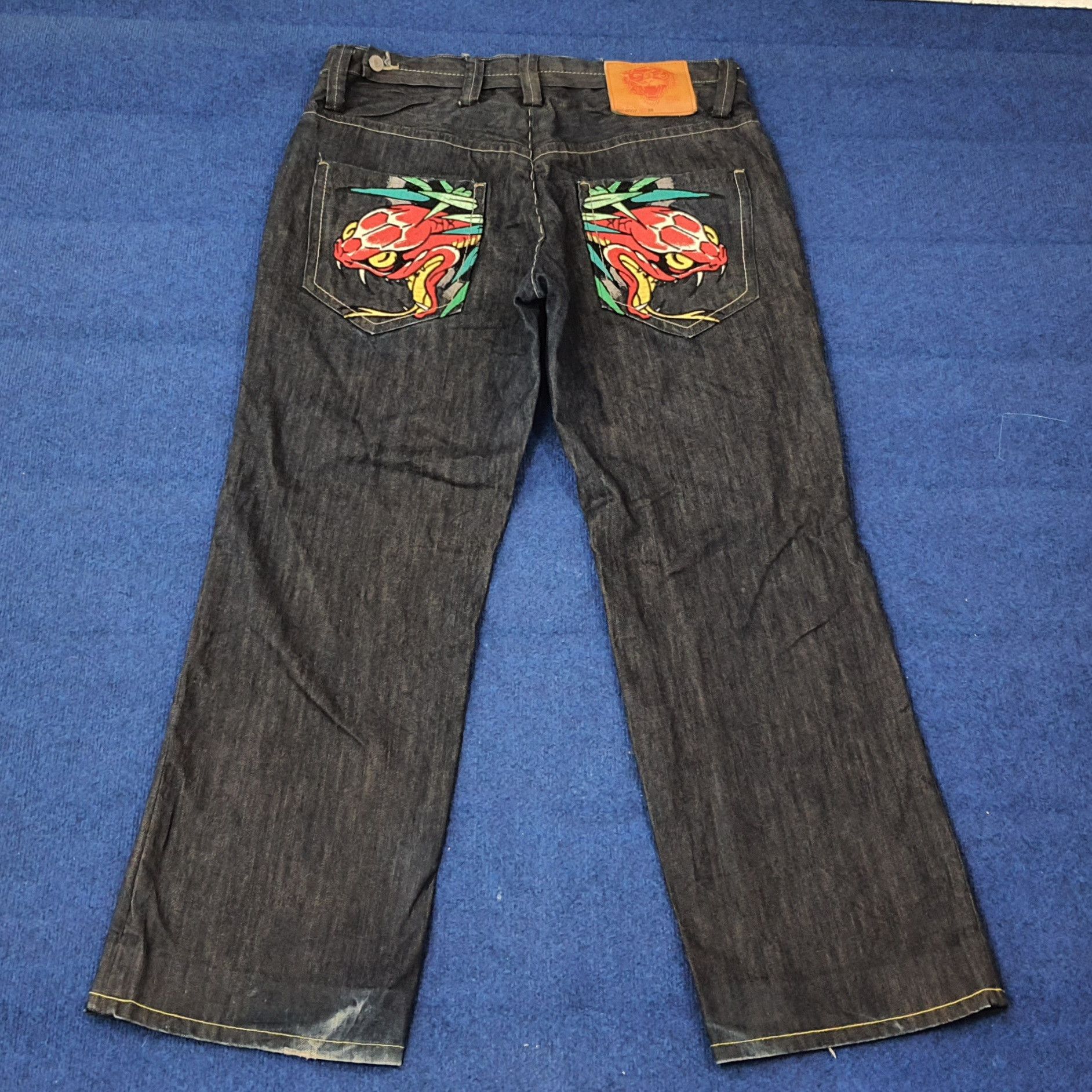 Vintage Ed Hardy by Christian Audigier Jeans C258N15