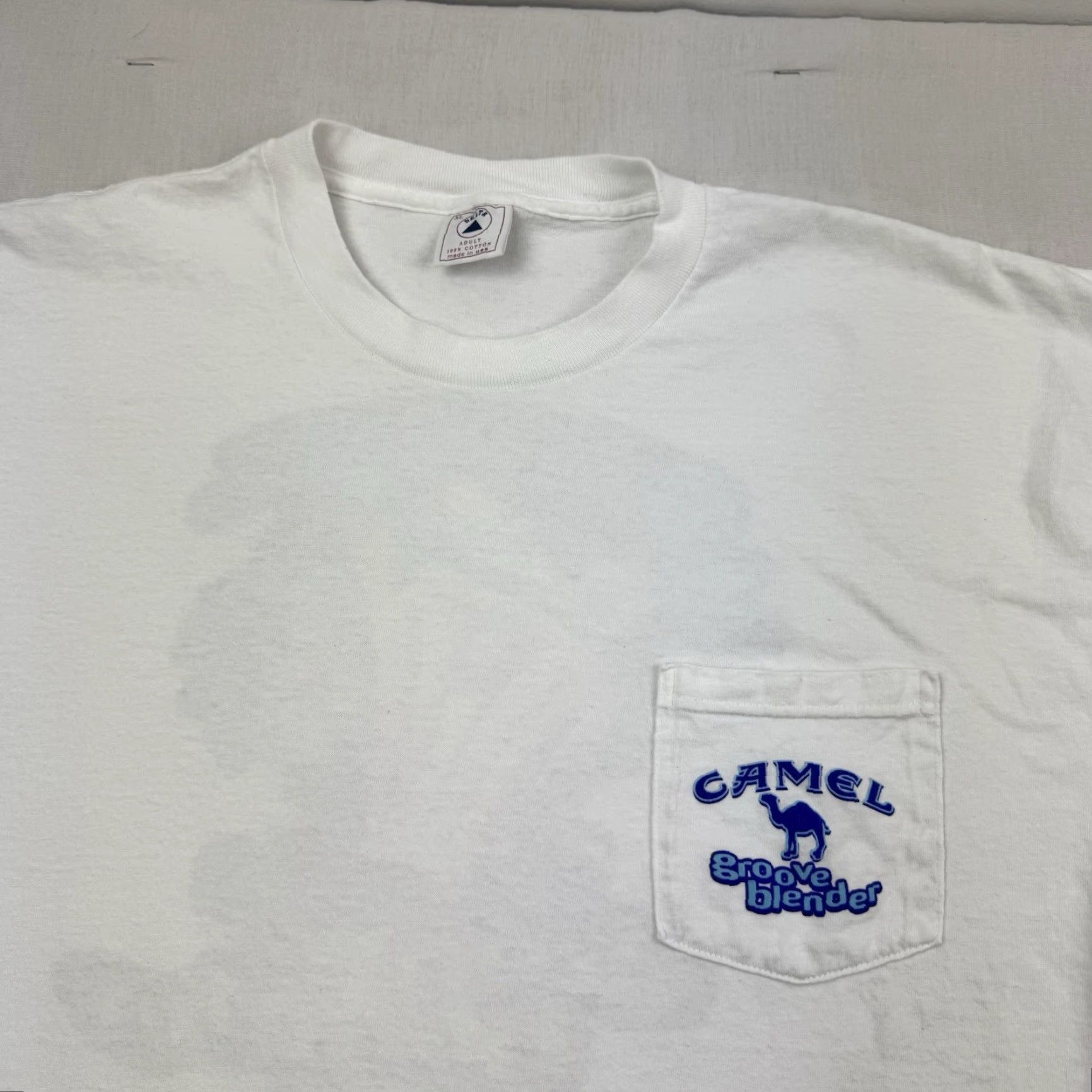 Delta Vintage Camel Cigarette T Shirt Adult XL Promo Groove Blender 90s American Vegas Size US XL / EU 56 / 4 - 5 Thumbnail