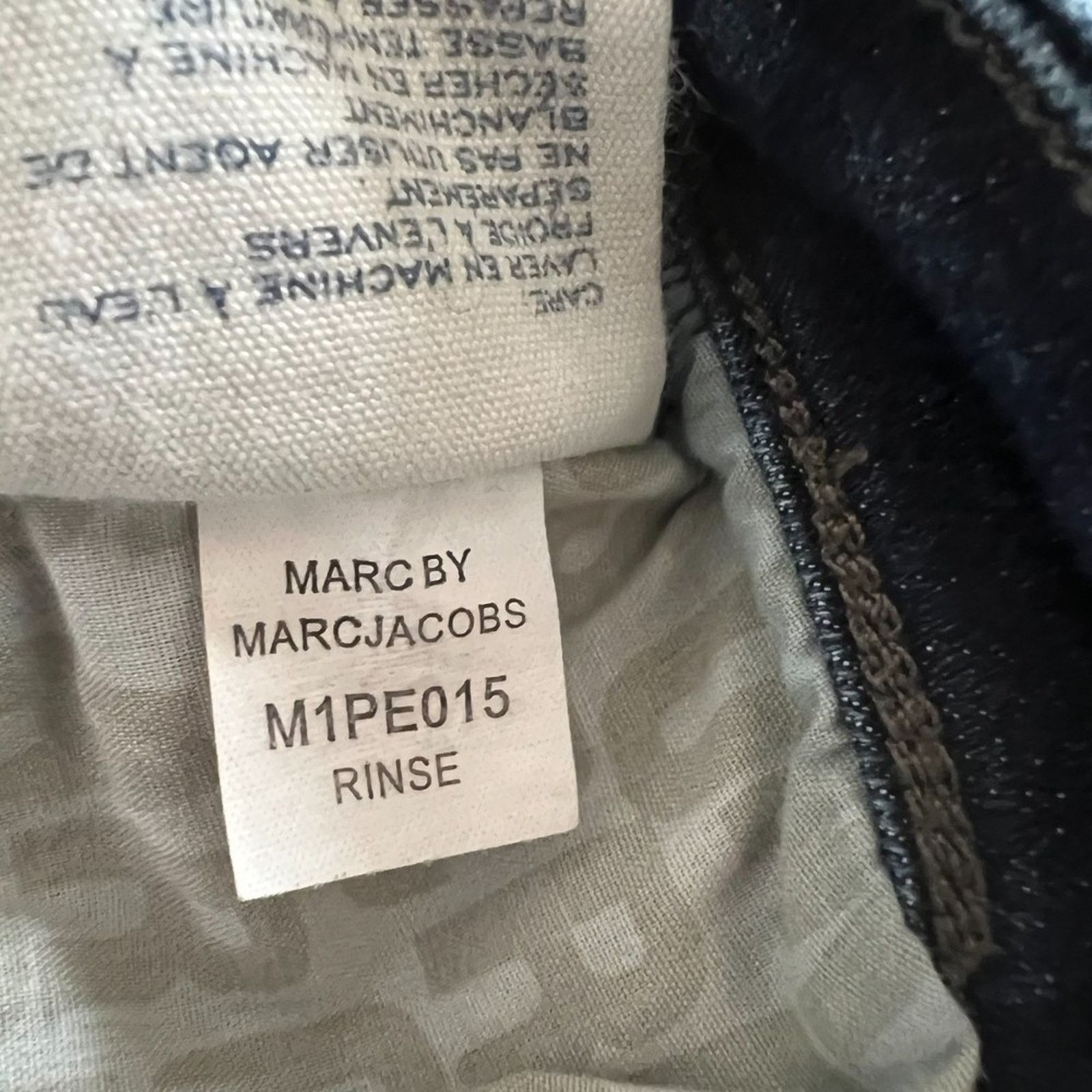 Marc by Marc Jacobs MARC BY MARC JACOBS Blue Dark Wash Skinny Leg Jeans, US27 Size 27" / US 4 / IT 40 - 10 Thumbnail