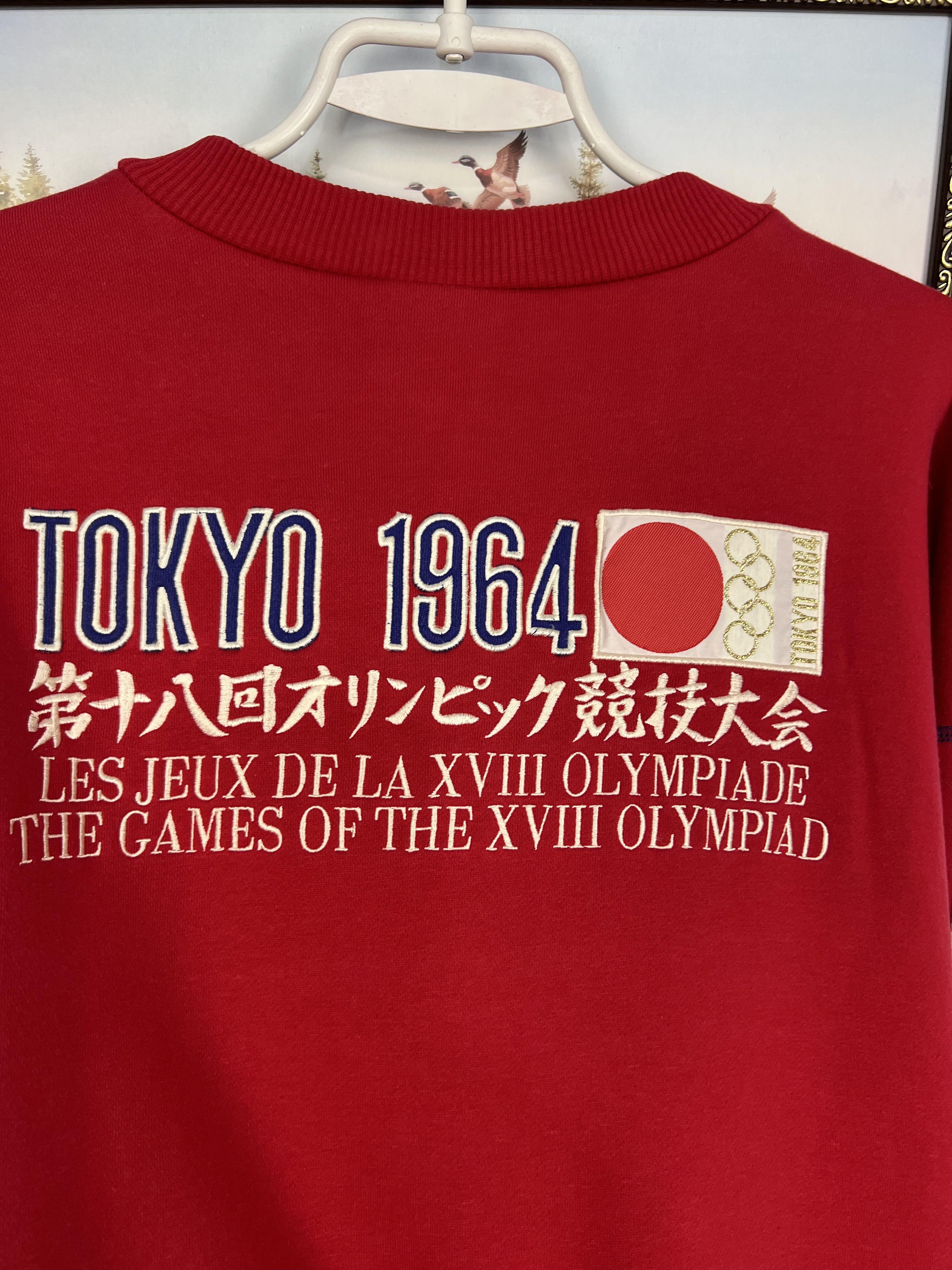 Adidas Vintage 90s Adidas Olympic Tokyo 1964 Sweater Sweatshirt Size US XL / EU 56 / 4 - 14 Thumbnail