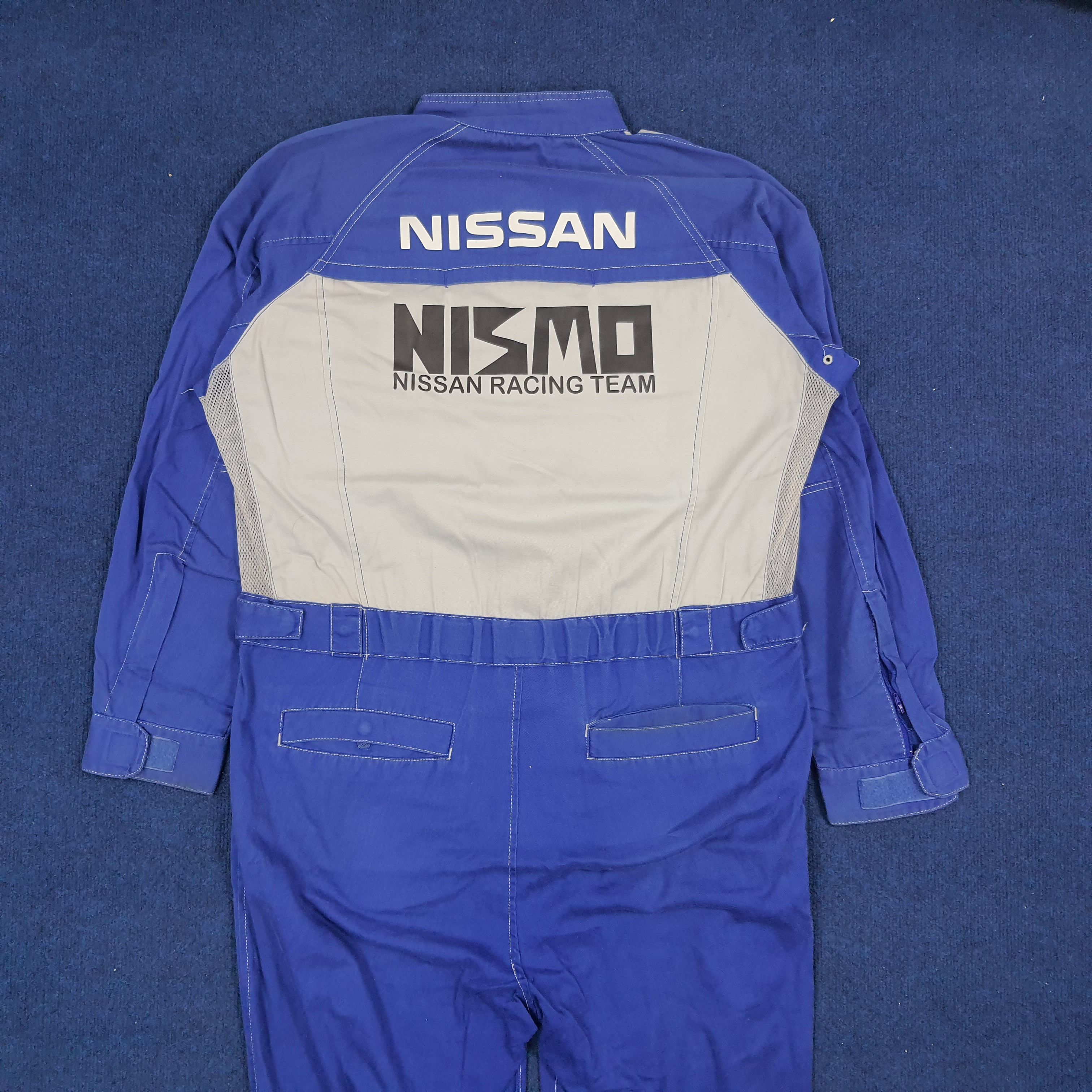 Japanese Brand × Vintage Vintage NISMO Nissan Racing Team Japan Motorsports Coverall Size US M / EU 48-50 / 2 - 1 Thumbnail