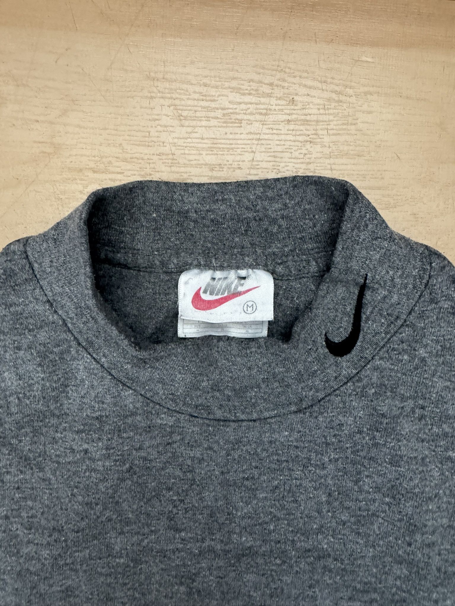 Nike Vintage Nike Mock L/S Size US M / EU 48-50 / 2 - 2 Thumbnail