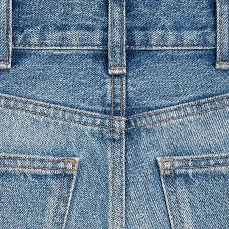 Celine o1bcso1str0924 Kitty Jeans In Denim in Cleary Sky Rinse Size 25" / US 0 / IT 36 - 3 Thumbnail