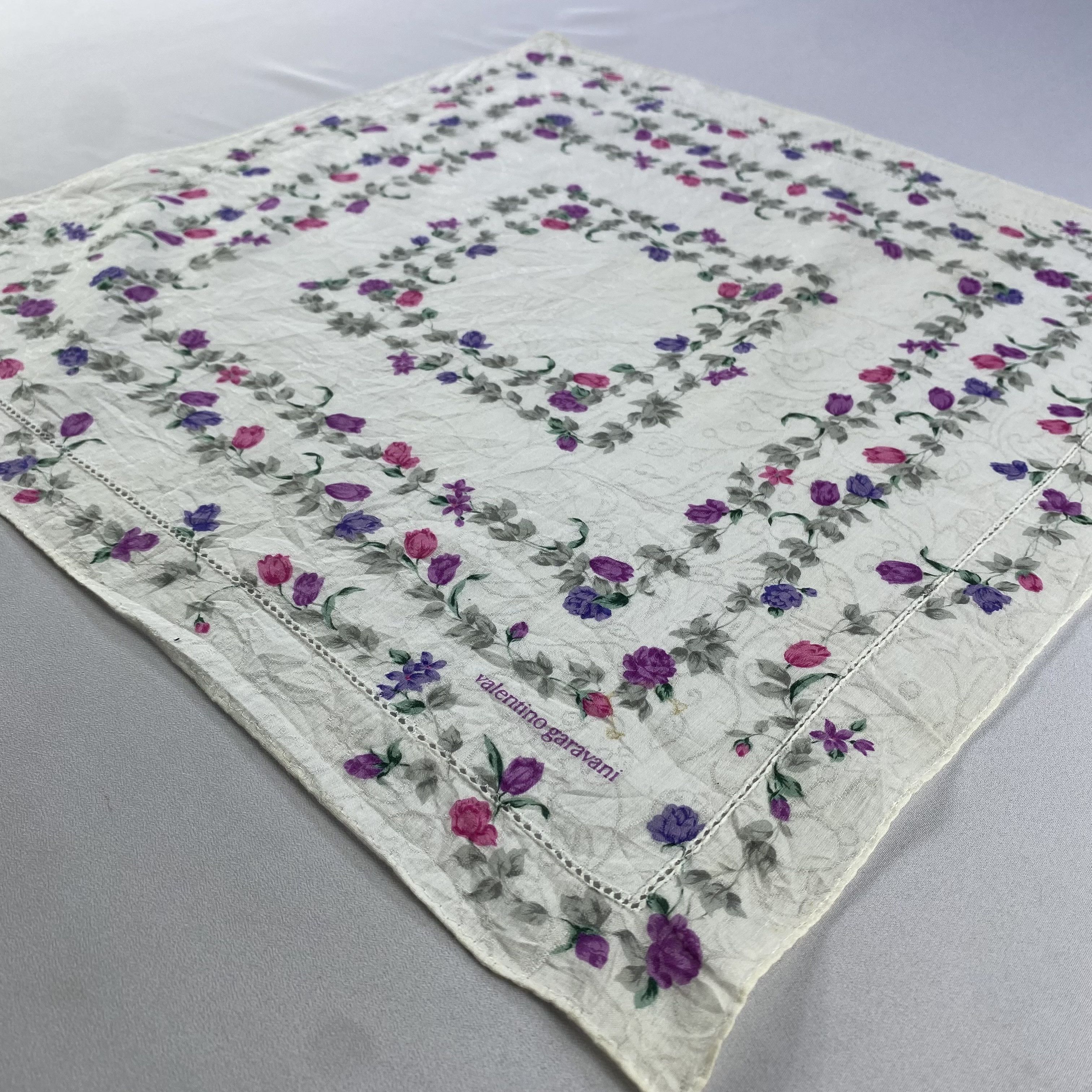 Valentino × Vintage Valentino Garavani Bandana/ Handkerchief / Neckerchief Size ONE SIZE - 2 Thumbnail