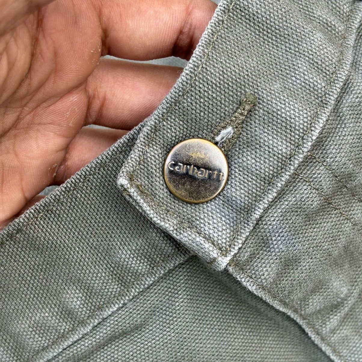 Carhartt Crazy Vintage Sunfaded Carhartt Double Knee B136 Mos Size US 32 / EU 48 - 4 Thumbnail
