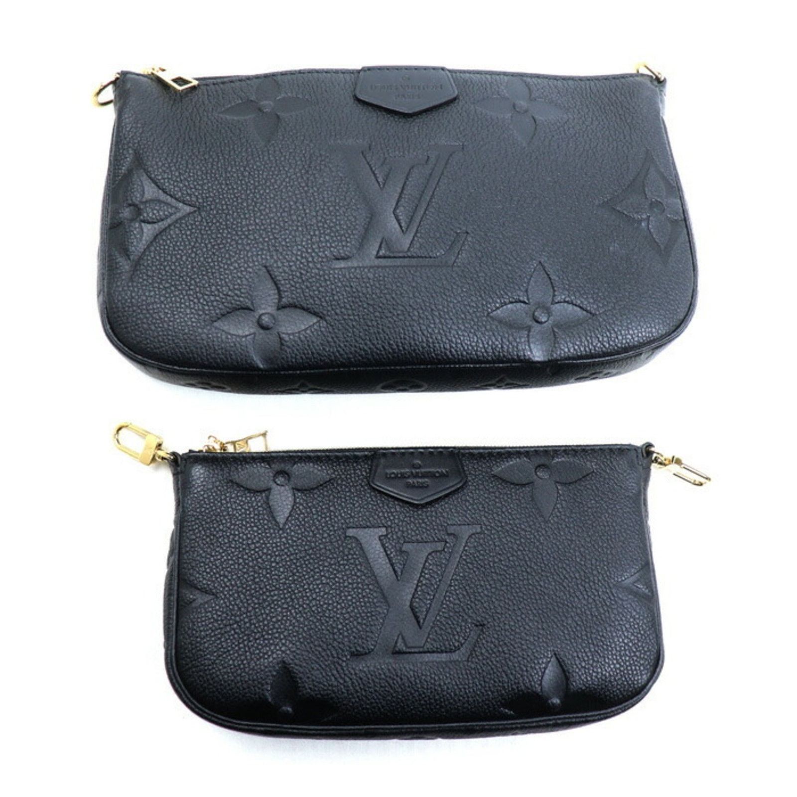Louis Vuitton Multi Pochette Accessoires Leather Bag with
