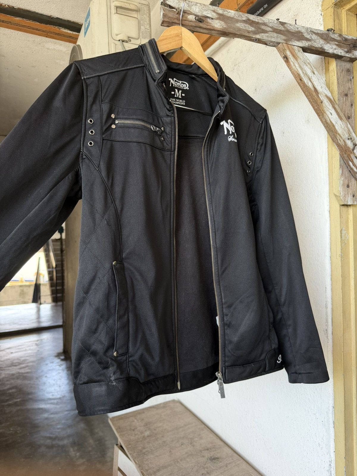 Norton Rare🔥 Norton Motorcycles Punk Style Jacket Size US M / EU 48-50 / 2 - 9 Thumbnail