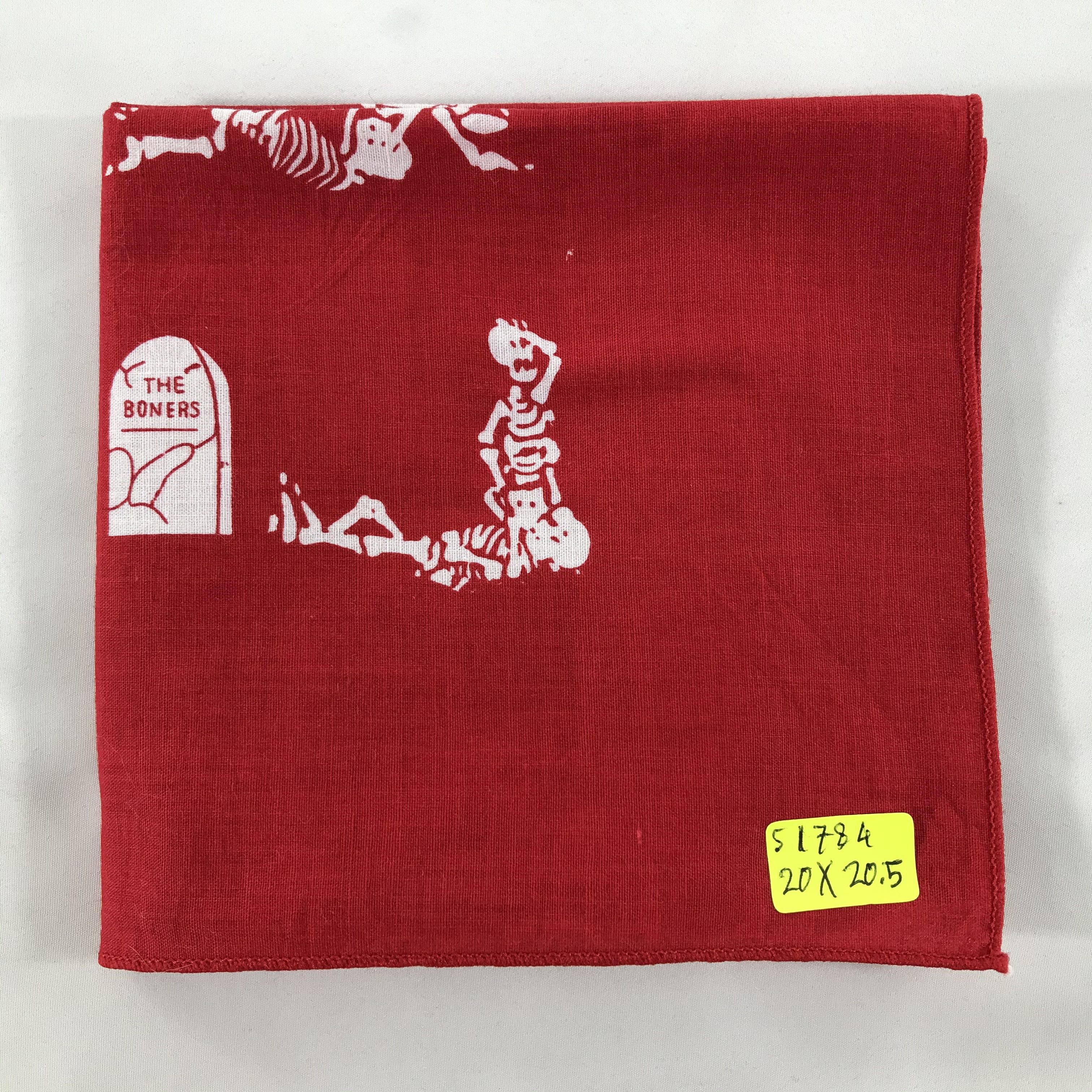 Fashion Victim × Vintage Fashion Victim Bandana / Handkerchief / Neckerchief - S1784 Size ONE SIZE - 4 Thumbnail