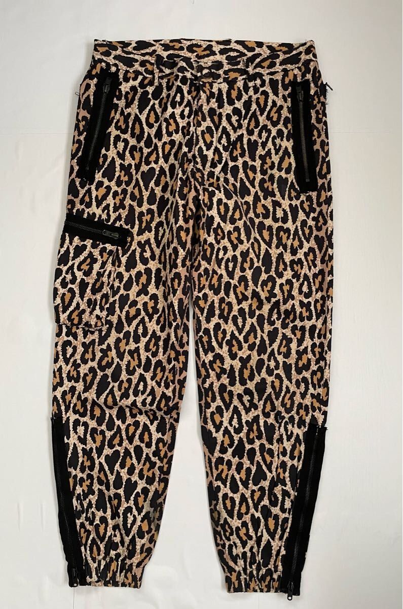 Number (N)ine NUMBER (N)INE 03SS Leopard Print Bondage Pants Size 2 Size US 30 / EU 46 - 1 Thumbnail
