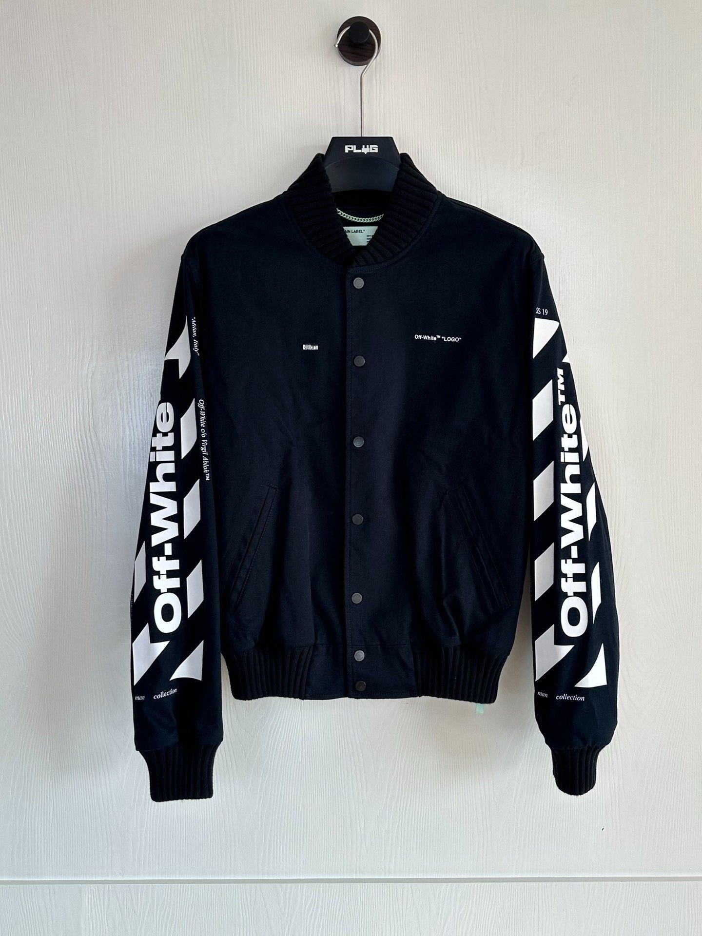 Off-White Off-White Classic Arrow Baseball Jacket Size US L / EU 52-54 / 3 - 2 Thumbnail