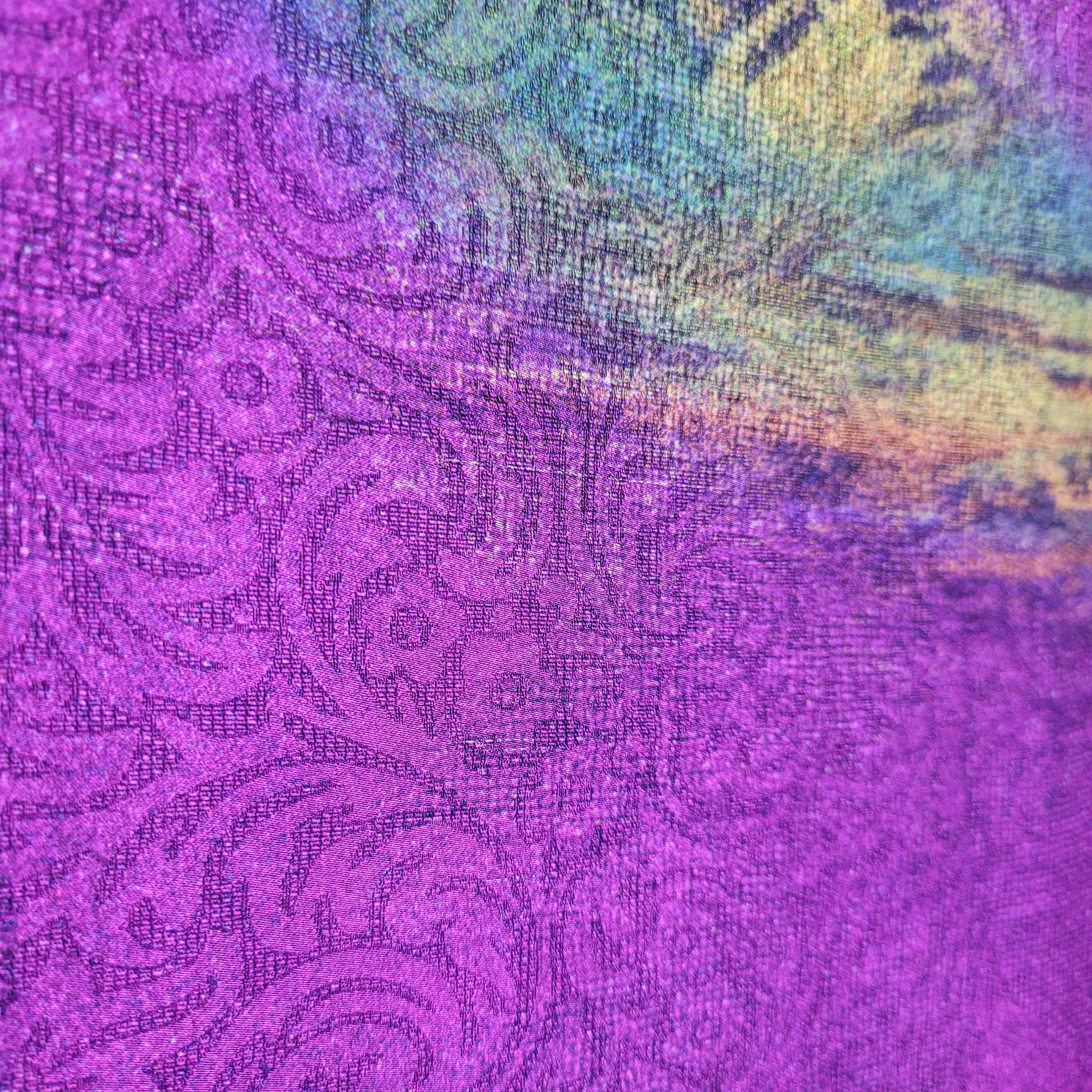 Other NWT Double Sided Silk Scarf 52"x52" Large Square Wrap 3227 Size ONE SIZE - 4 Thumbnail