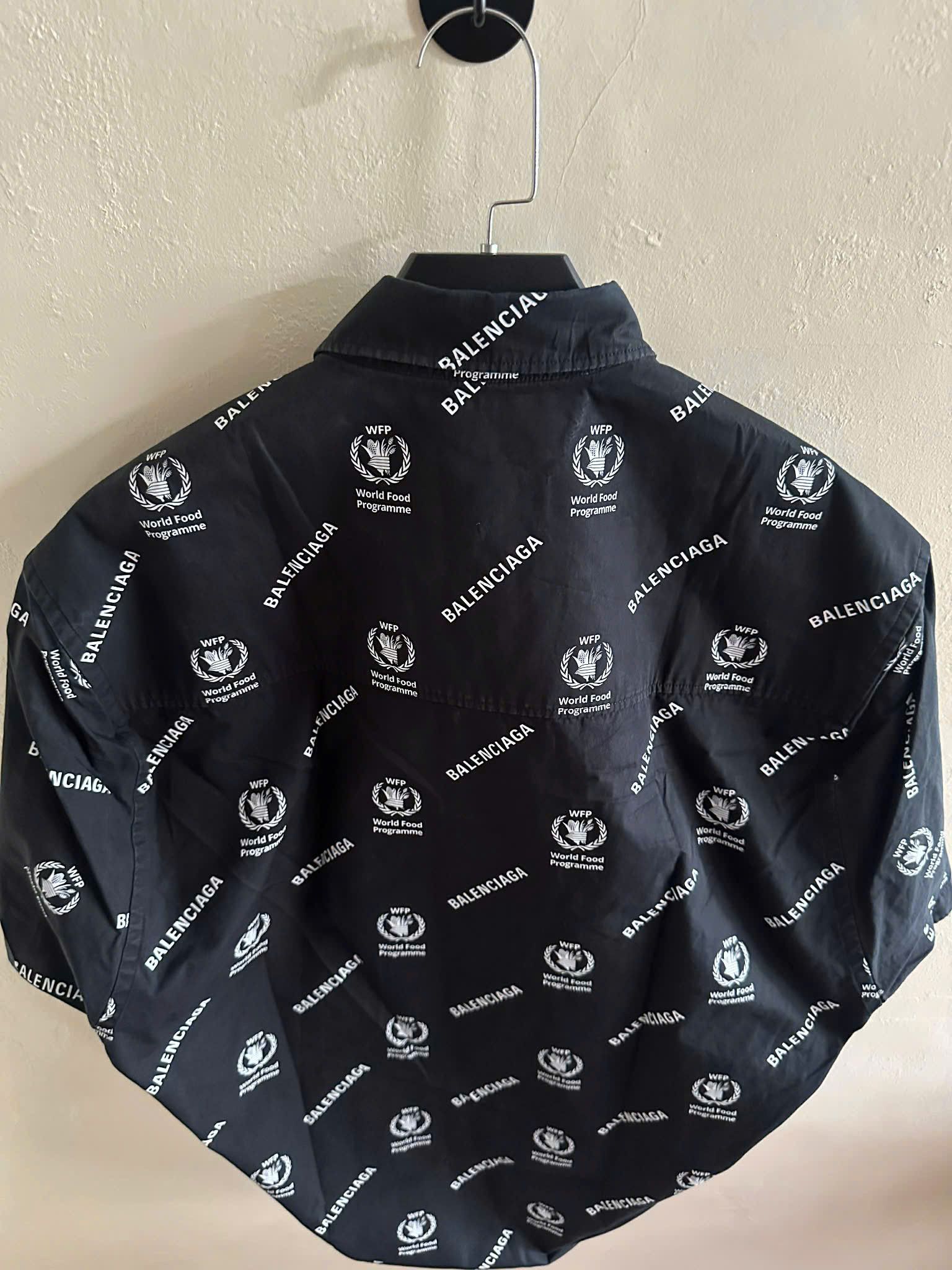 Balenciaga BALENCIAGA SHIRT MONOGRAM Size US M / EU 48-50 / 2 - 2 Thumbnail