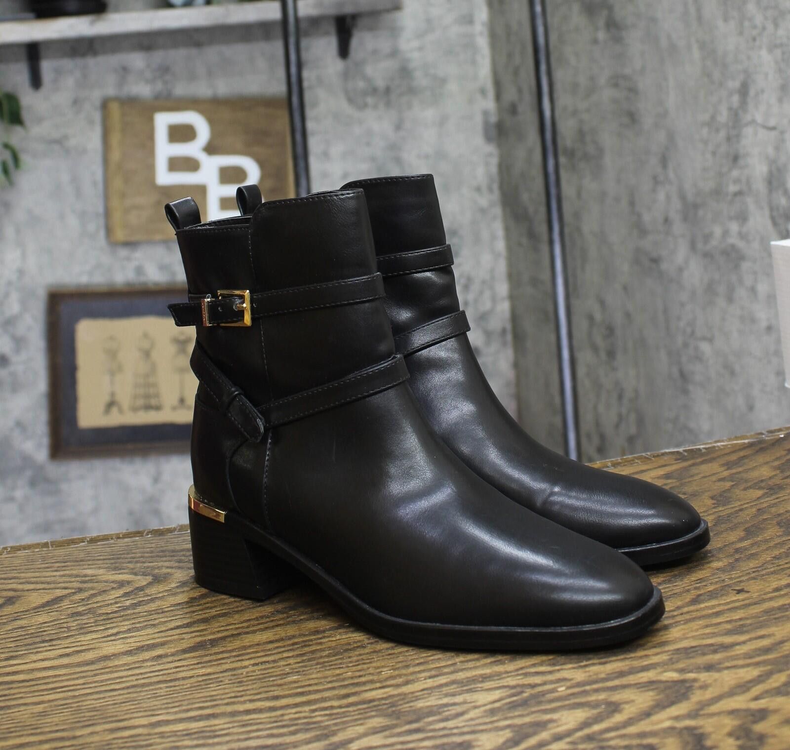 Calvin Klein Nwt Calvin Klein Buckle Jasen Bootie Kcjasen Black 6.5m Size US 6.5 / IT 36.5 - 1 Thumbnail
