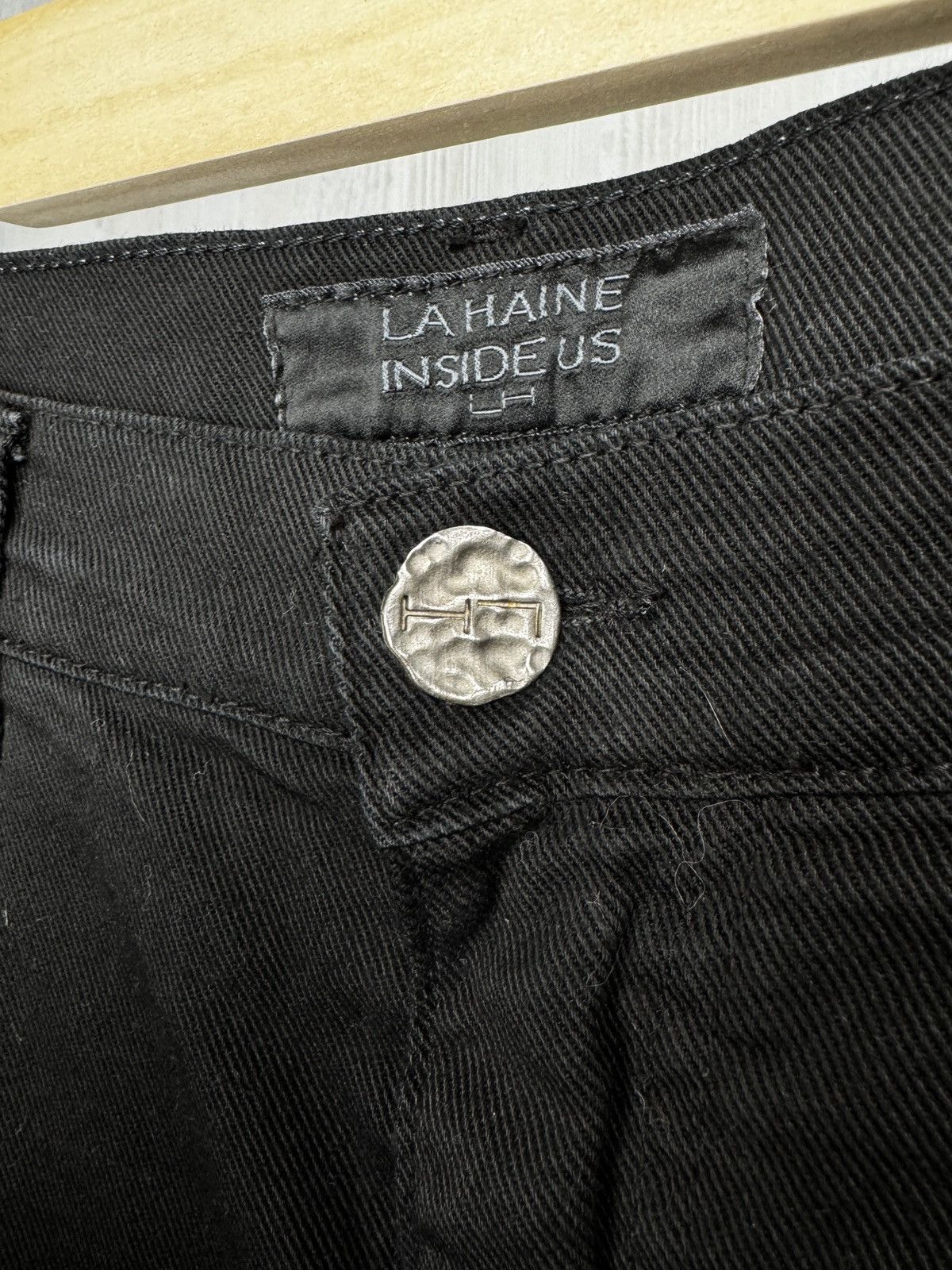 La Haine Inside Us La Haine Inside Us LH black zipper skinny biker jeans Size US 31 - 5 Thumbnail