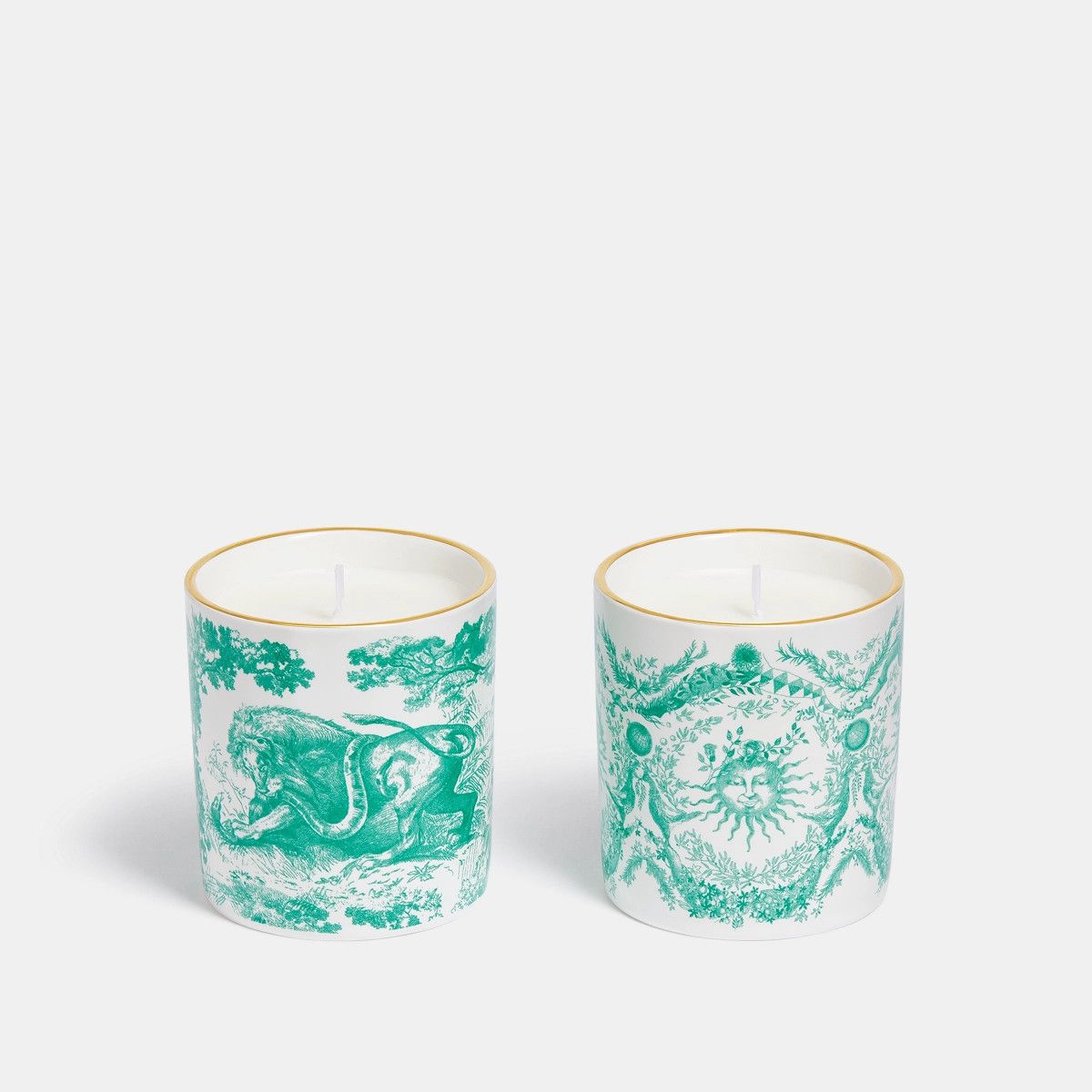 Dior o1bcso1str0226 Size:OS/Set Two Scented Candles in Sky Blue Size ONE SIZE - 3 Thumbnail