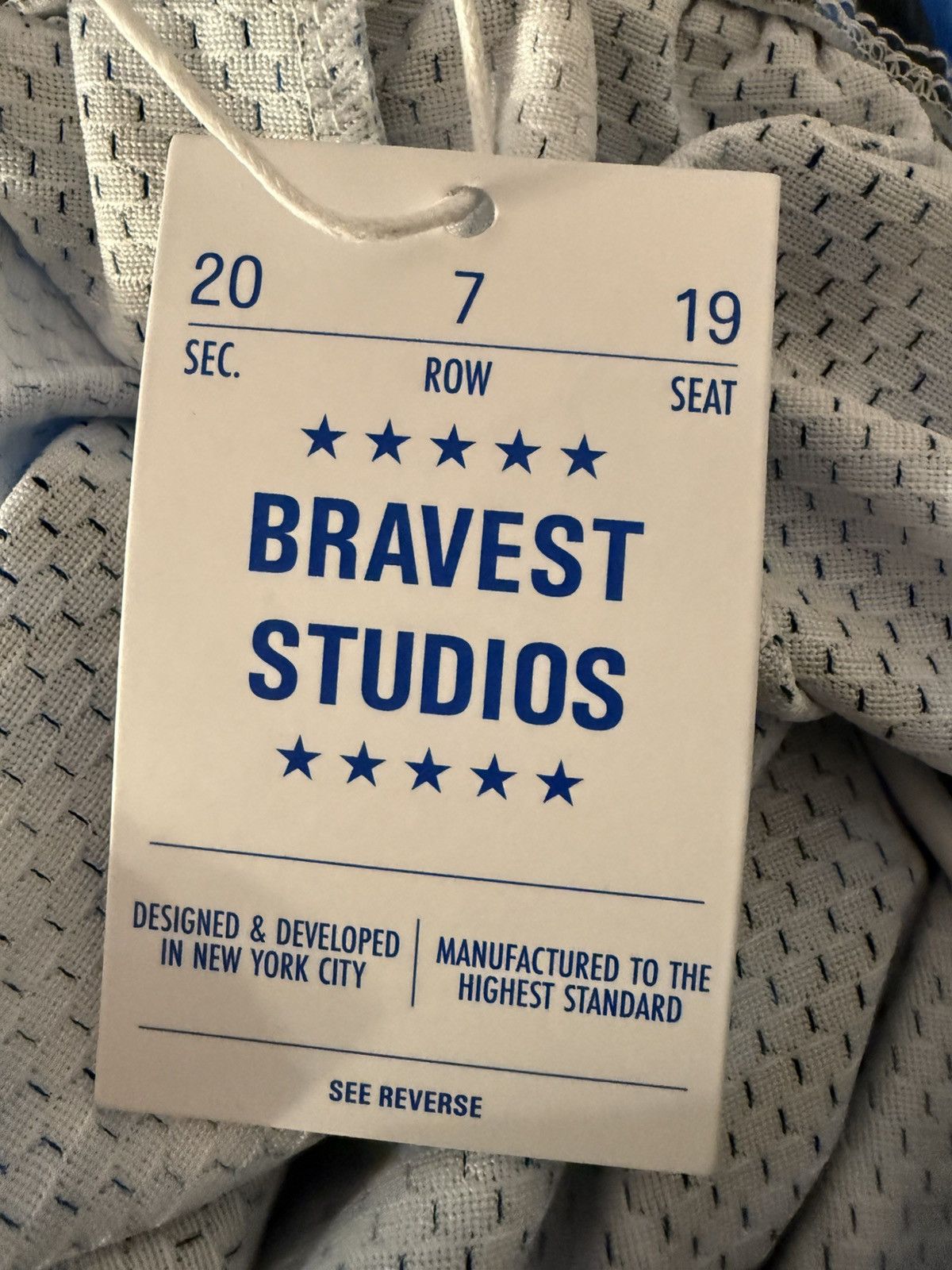 Bravest Studios Bravest Studio Blue Skull Shorts Size Medium Size US 33 - 6 Thumbnail