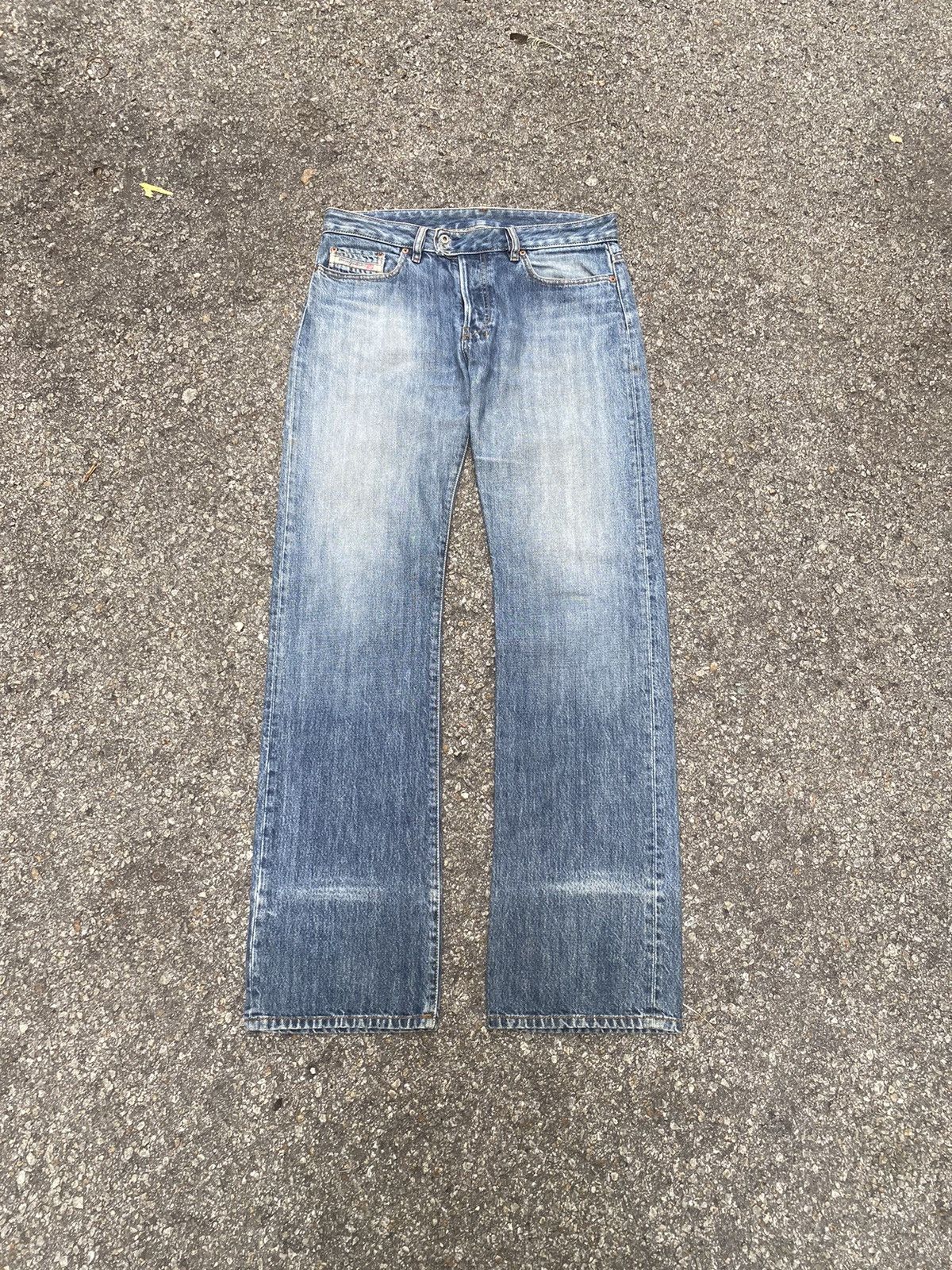 Diesel Diesel D Denim Straight Fit Mud Wash Rusty Jeans Size US 31 - 1 Thumbnail