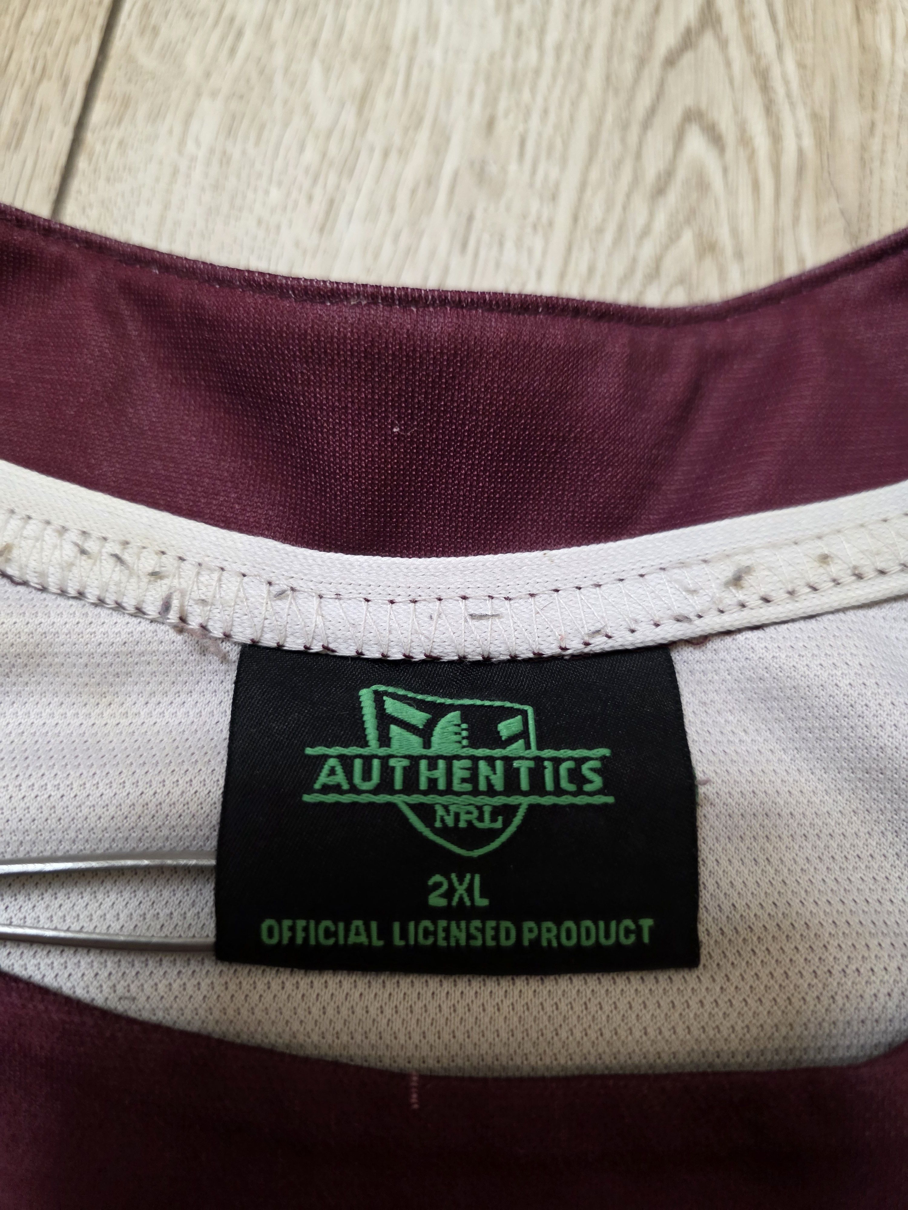 Vintage MANLY WARRINGAH SEA EAGLES JERSEY NRL RUGBY JERSEY AUSTRALIA Size US XXL / EU 58 / 5 - 8 Thumbnail
