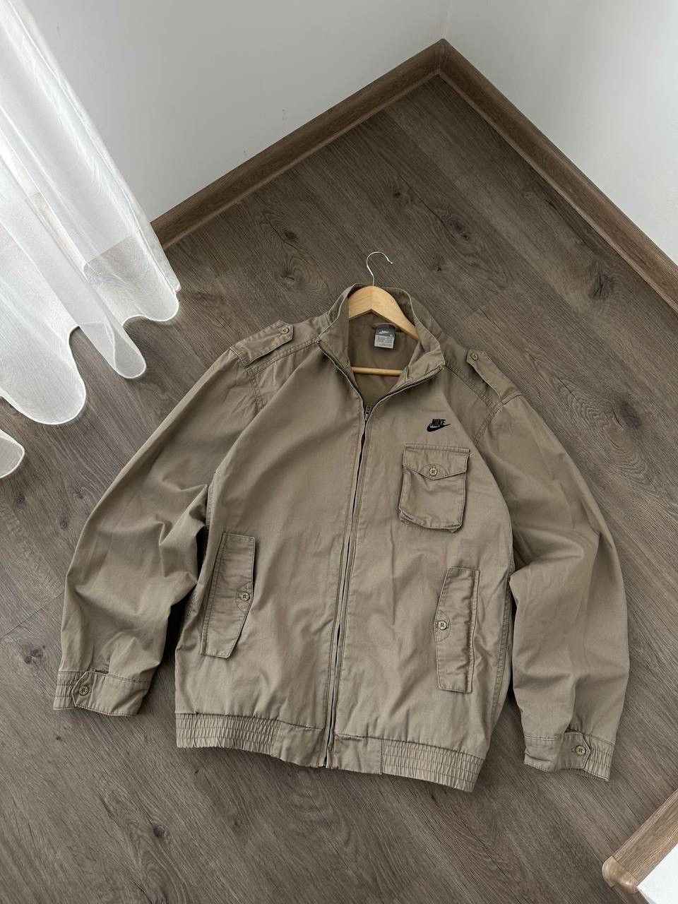 Nike × Nike ACG × Vintage Vintage Nike Beige Pocket Jacket Size US L / EU 52-54 / 3 - 2 Thumbnail