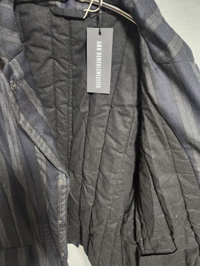 Ann Demeulemeester ANN demeulemeester reversible padded stripped jacket Size US M / EU 48-50 / 2 - 10 Thumbnail