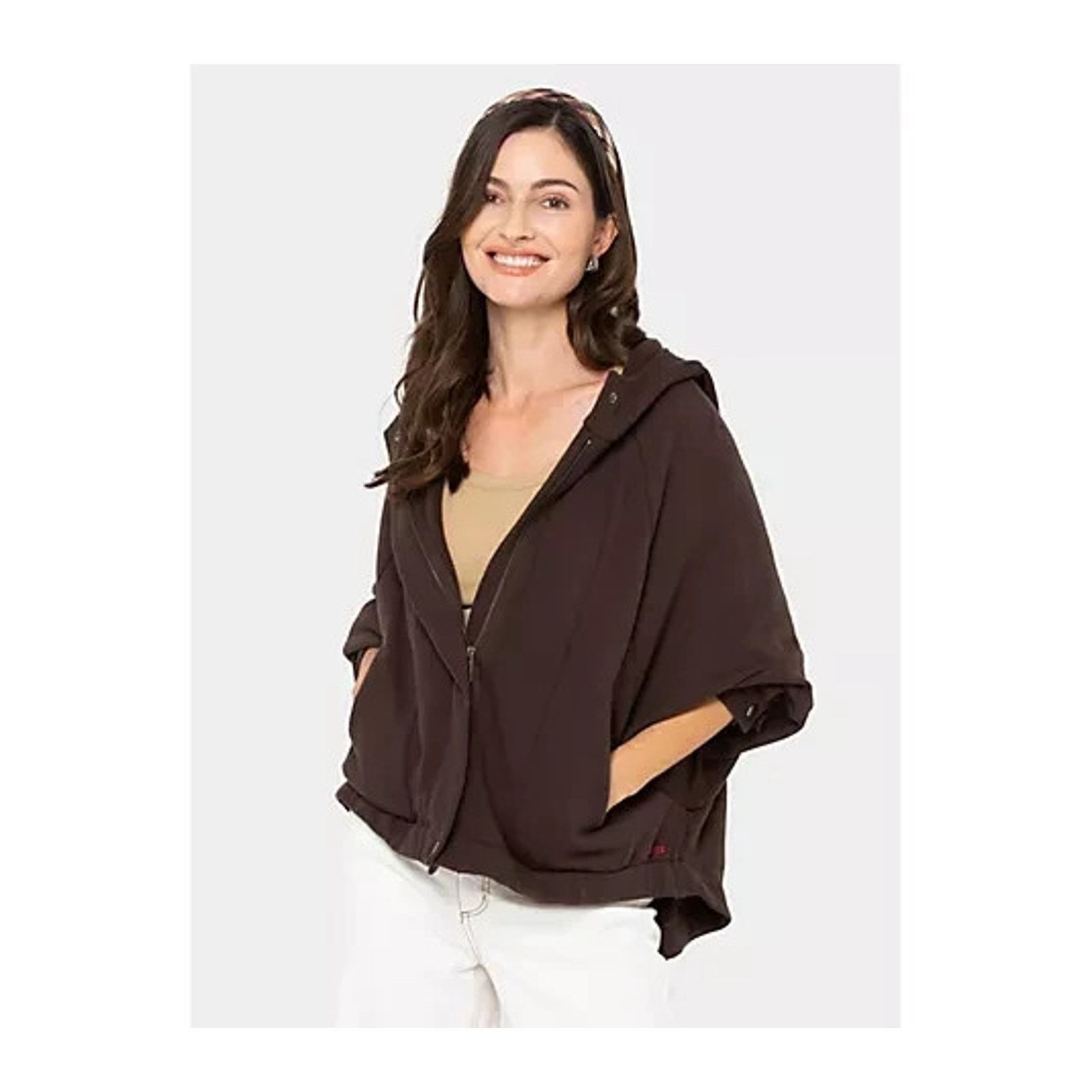 peaceminusone Peace Love World French Tery Zip Front Hood Jacket L A682851 Size L / US 10 / IT 46 - 1 Thumbnail