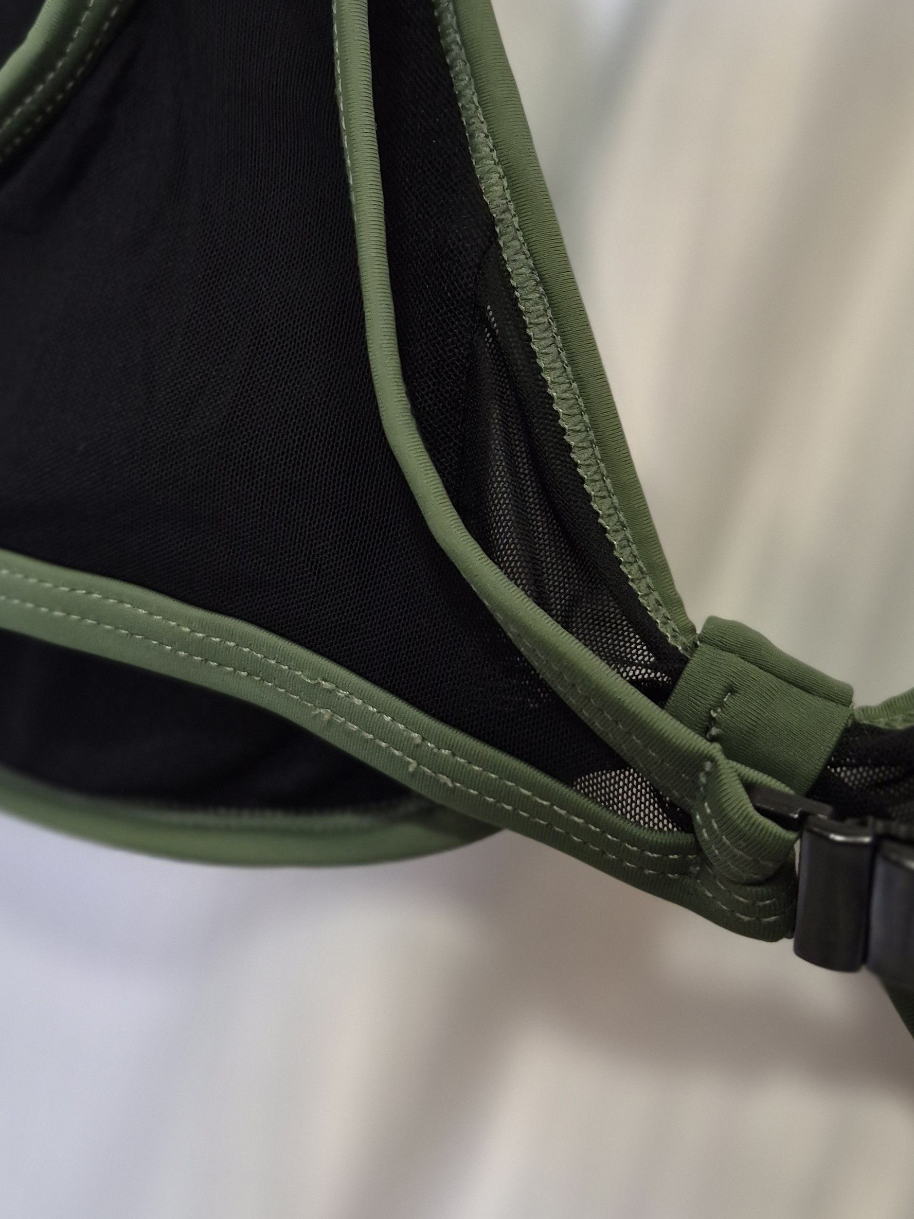 Other XL Olive Green & Black Padded Bikini Top - Unbranded Size XL / US 12-14 / IT 48-50 - 7 Thumbnail