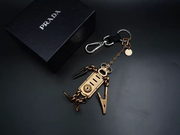 Prada Prada 04SS Robot Bag Charm Keychain-2505 Size ONE SIZE - 5 Thumbnail