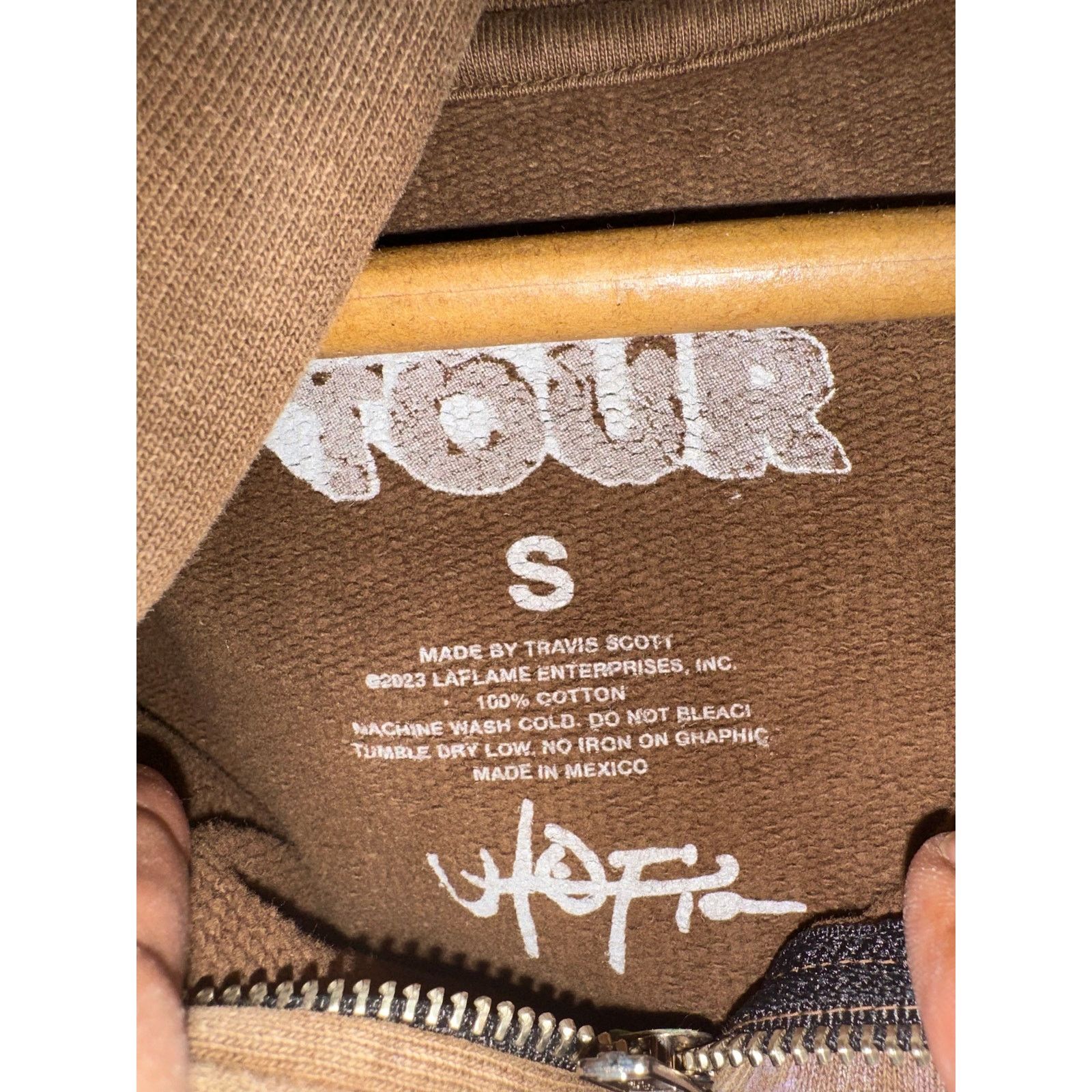 Travis Scott Travis Scott Utopia Circus Maximus 2023 Tour Zip Up Hoodie Size US S / EU 44-46 / 1 - 3 Thumbnail