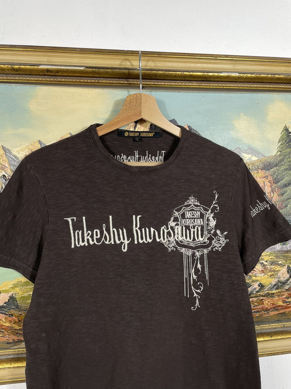 Takeshy Kurosawa Takeshy Kurosawa Vintage Y2k Japanese Brand T-shirt Tee Size L / US 10 / IT 46 - 4 Thumbnail