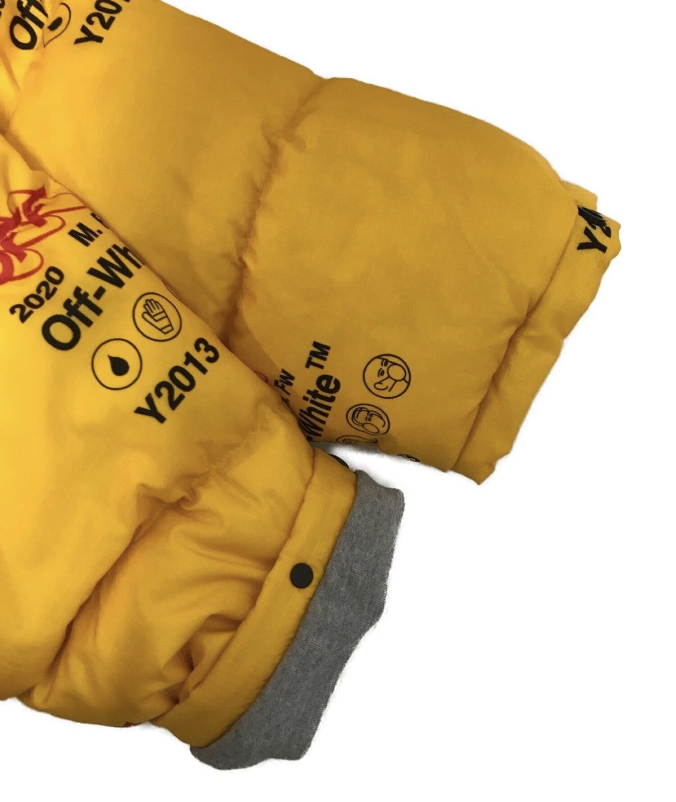 Off-White Off-White Industrial zipped puffer Size US S / EU 44-46 / 1 - 3 Thumbnail