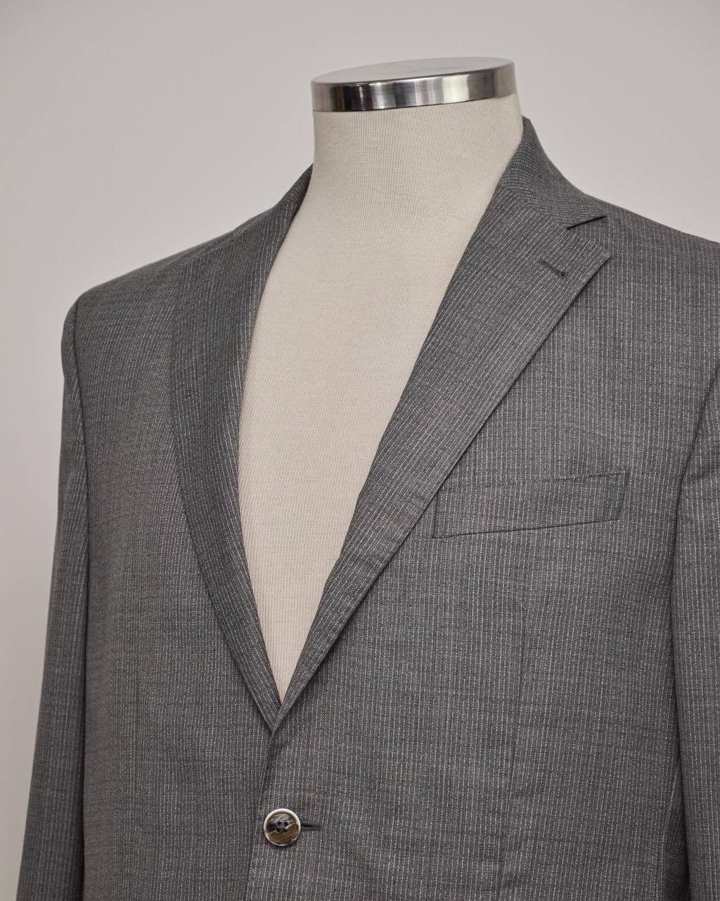 Baldessarini BALDESSARINI Single-breasted jacket in fine stripes Size 50R - 2 Thumbnail