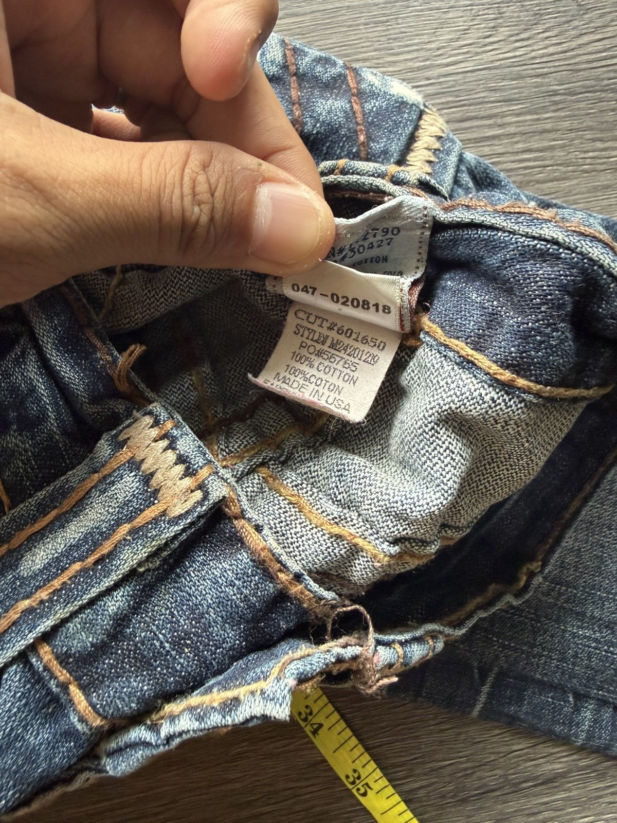 True Religion True Religion Jeans Fadding USA💥 Size US 29 - 8 Thumbnail