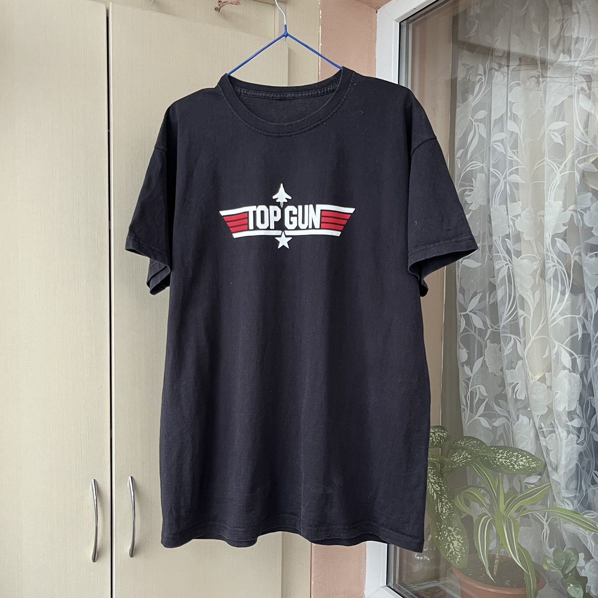 Vintage Vintage Top Gun Iceman T-shirt Movie Promo Tee Black XL Y2K Size US M / EU 48-50 / 2 - 7 Thumbnail