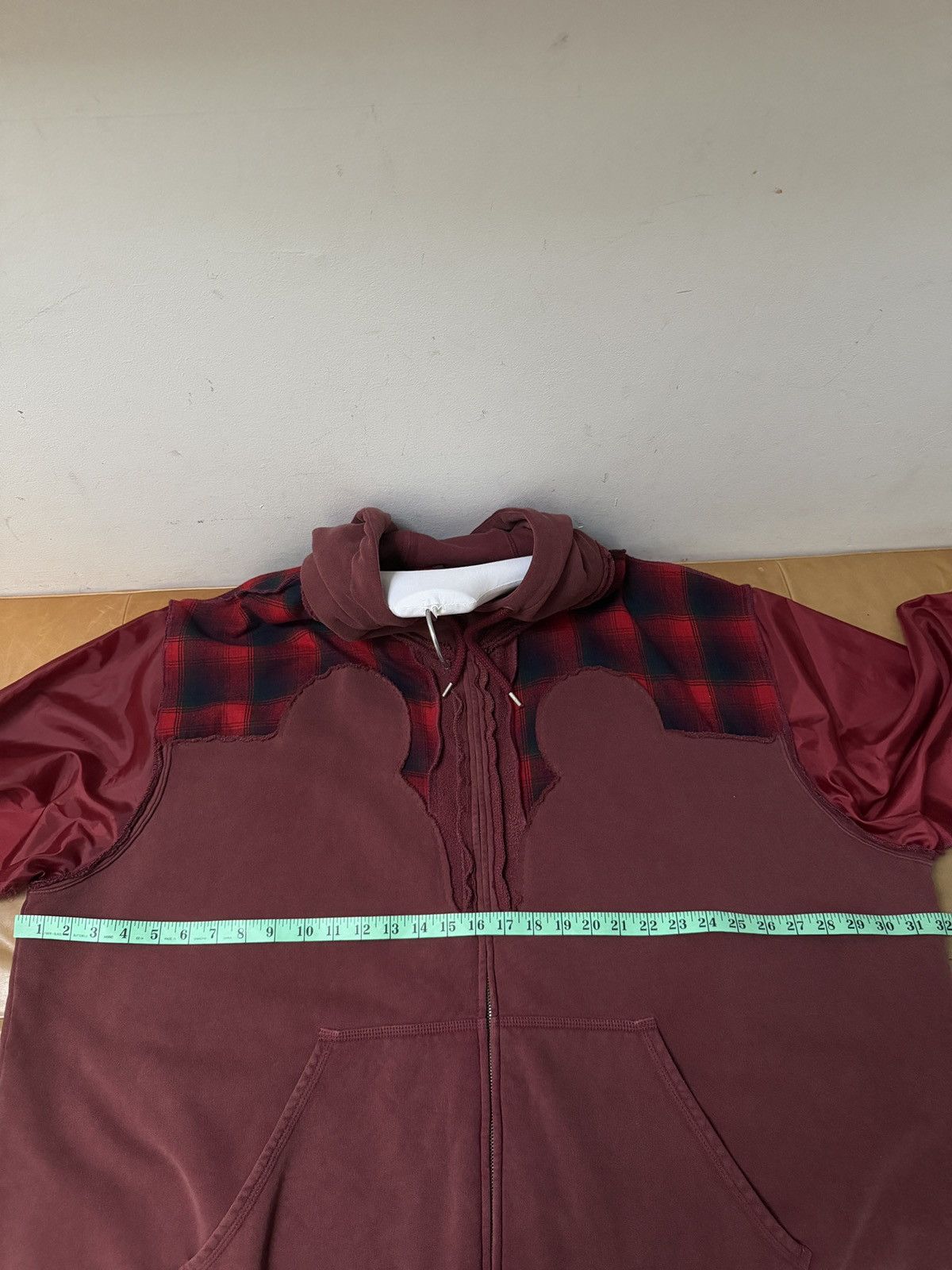 Maison Margiela × Pendleton Pendleton Yoke-Detail Zip Up Hoodie Size US L / EU 52-54 / 3 - 6 Thumbnail
