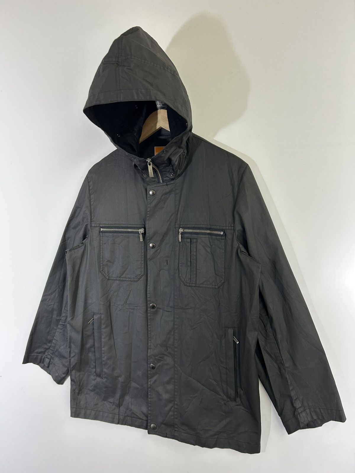 Z Zegna 🔥Zegna Hoodies Workwear Multipocket Zipper Jacket Size US M / EU 48-50 / 2 - 3 Thumbnail